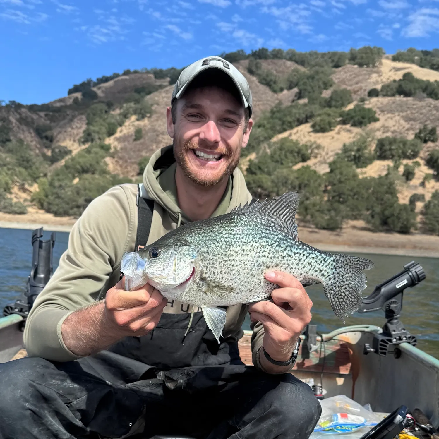 Black crappie caught on Fishbrain