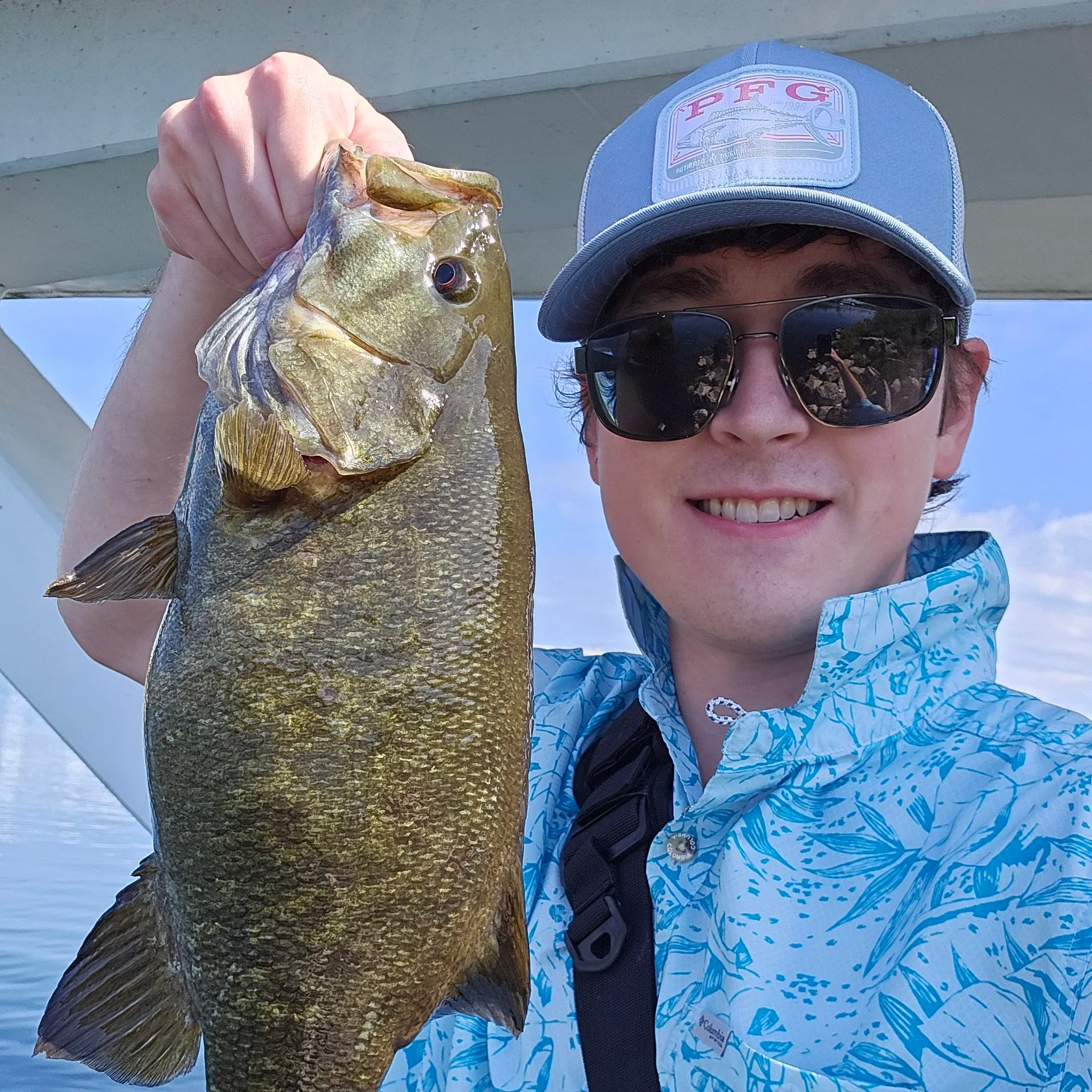 Smallmouth bass caught on Fishbrain