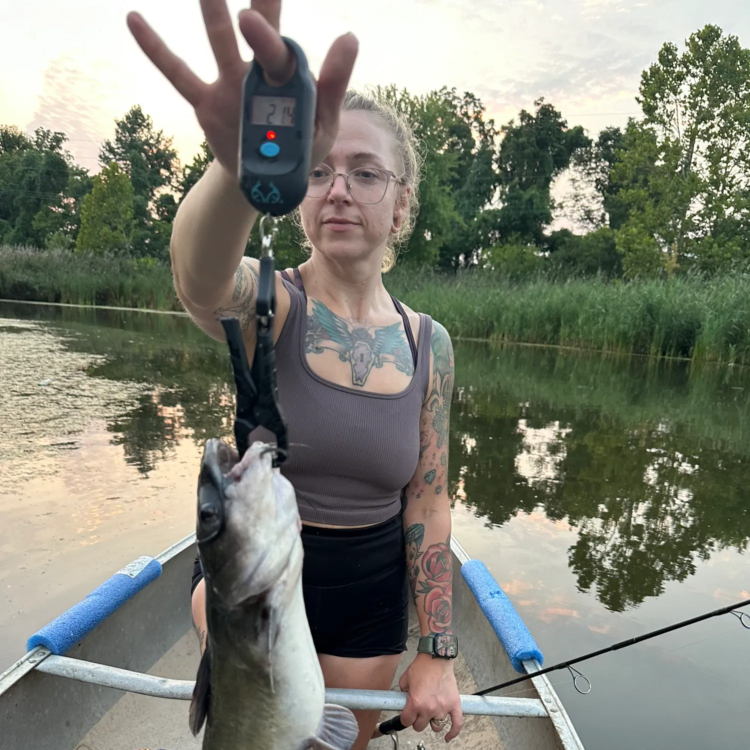 recently logged catches