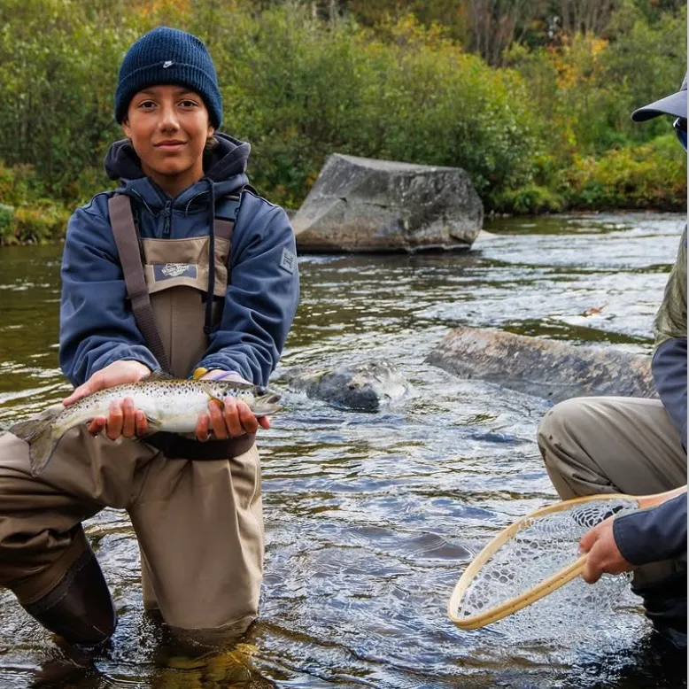 Landlocked atlantic salmon caught on Fishbrain