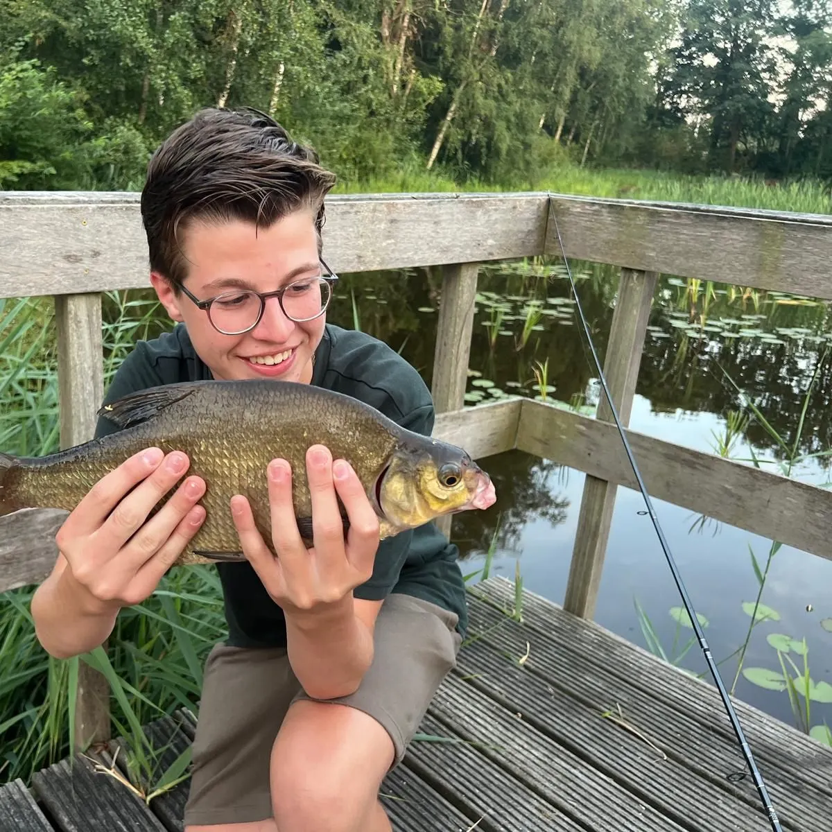 Common bream caught on Fishbrain