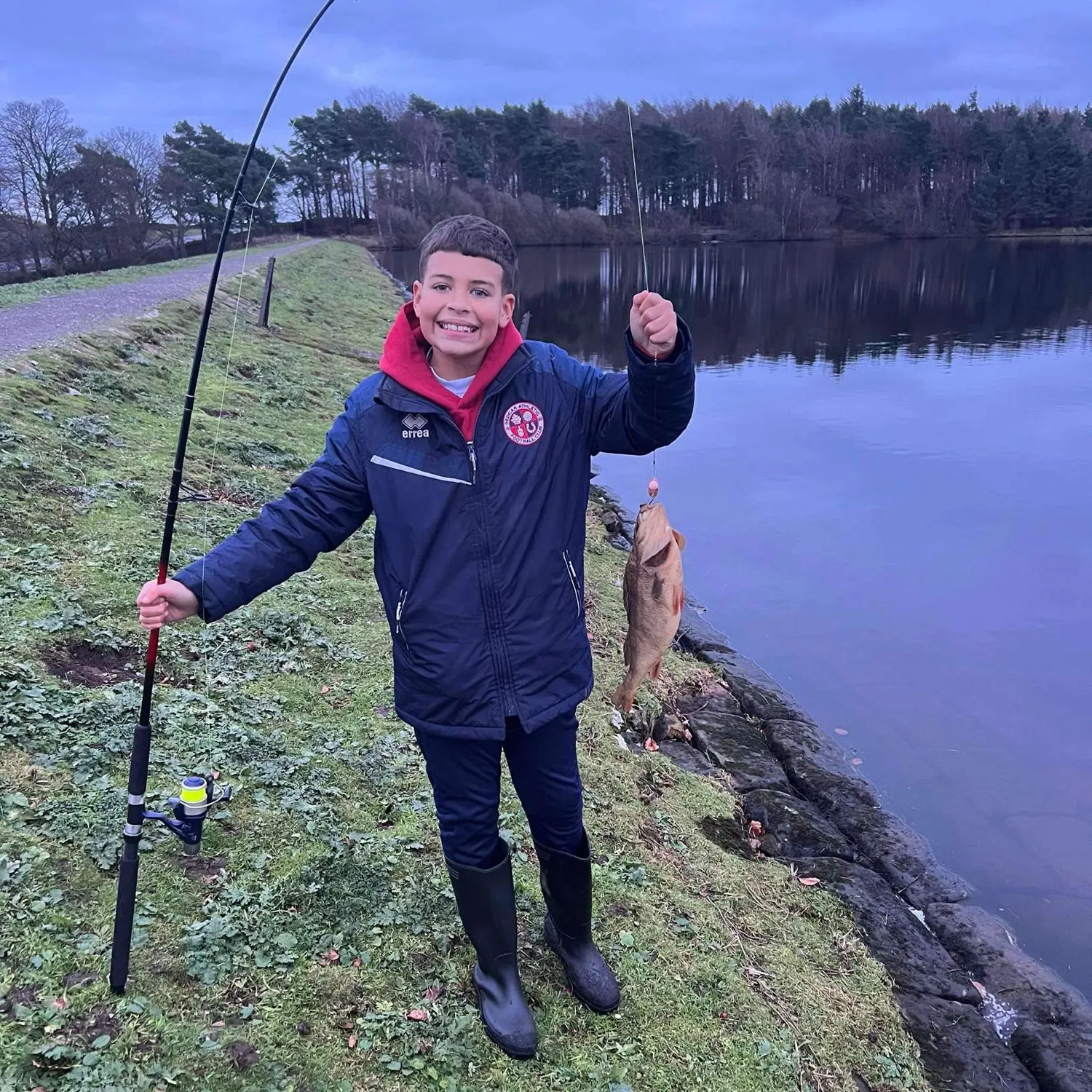 The most recent European perch catches on Fishbrain