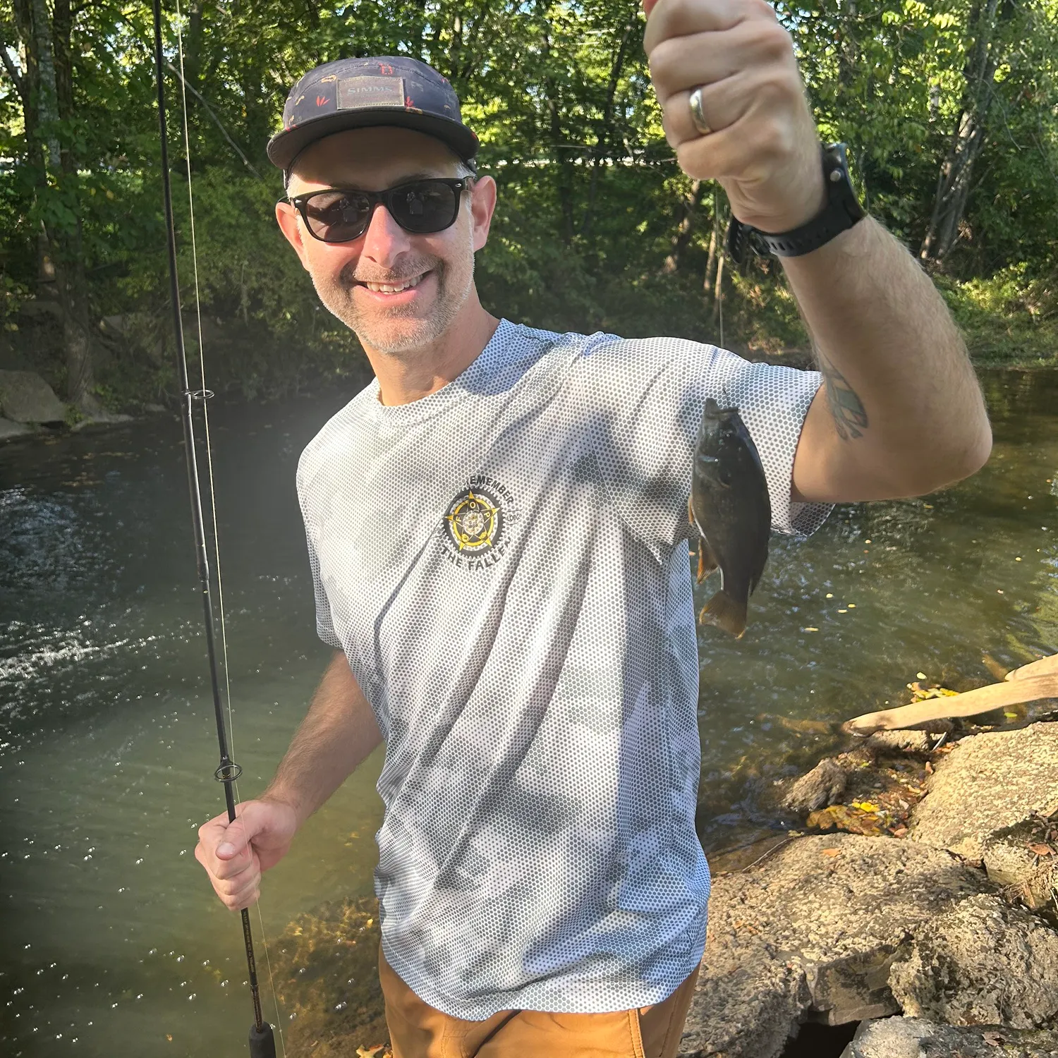Bluegill caught on Fishbrain