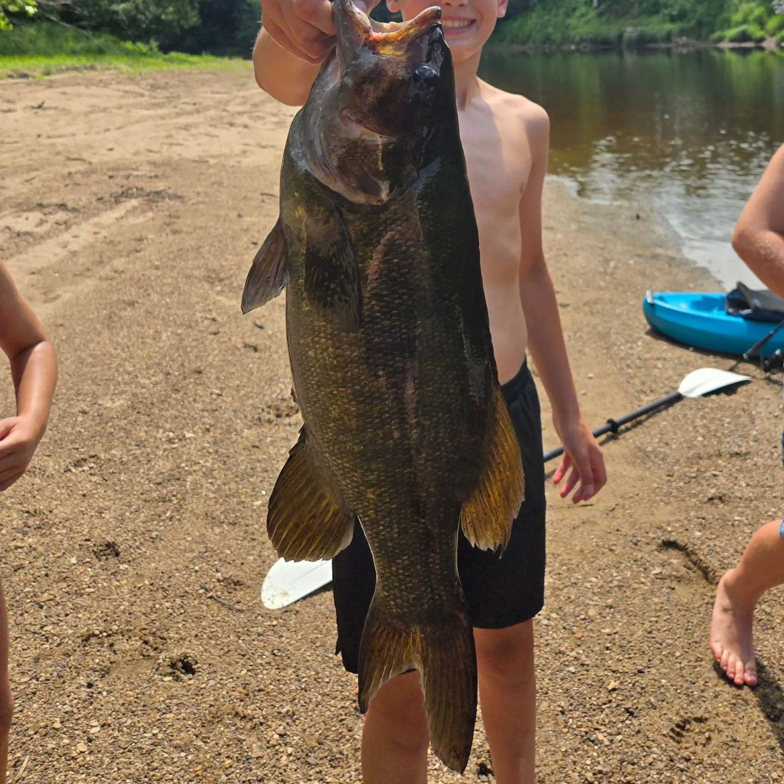 Smallmouth bass caught on Fishbrain