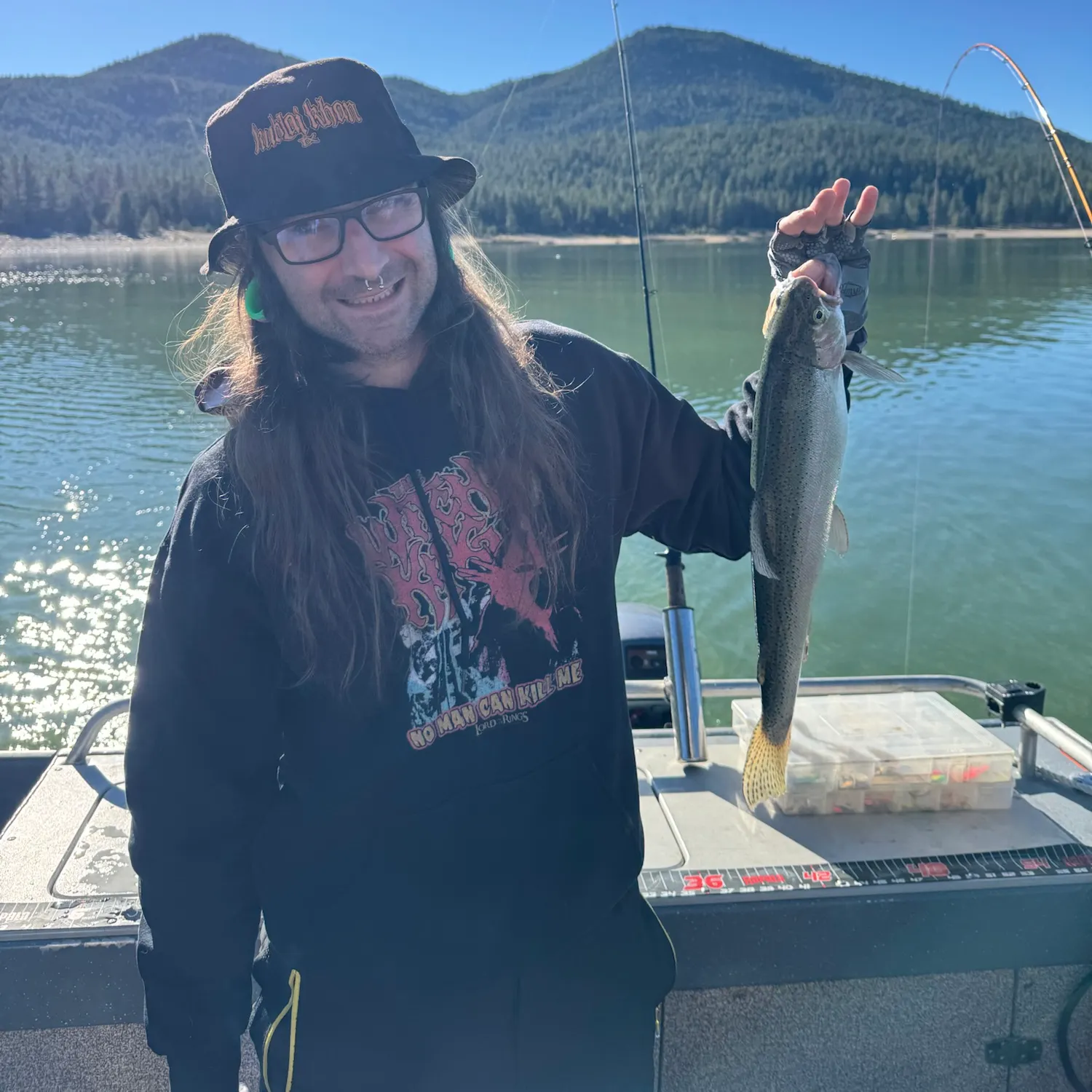 Rainbow trout caught on Fishbrain