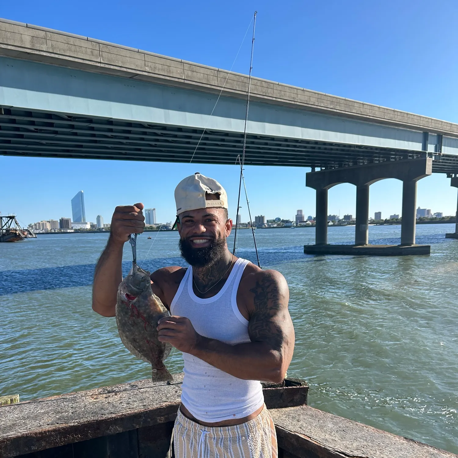 Summer flounder caught on Fishbrain