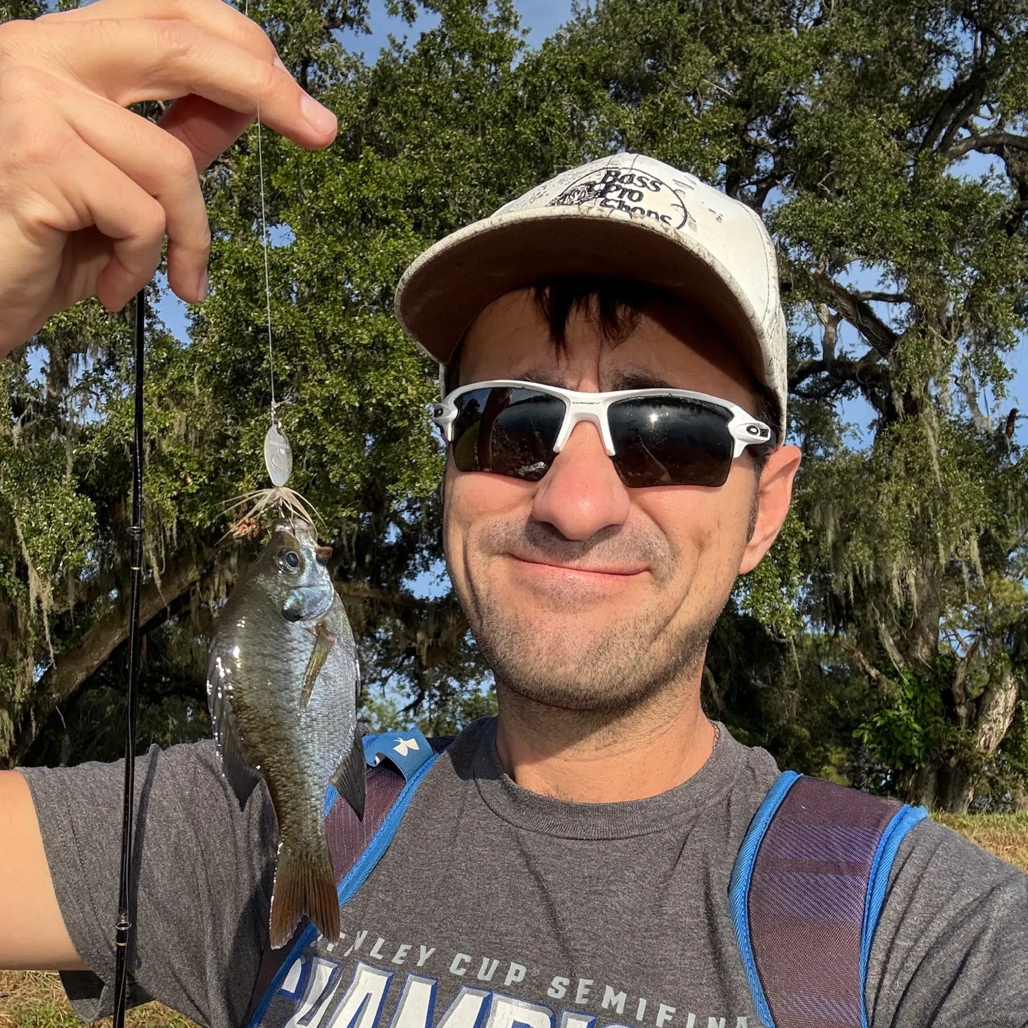 Bluegill caught on Fishbrain