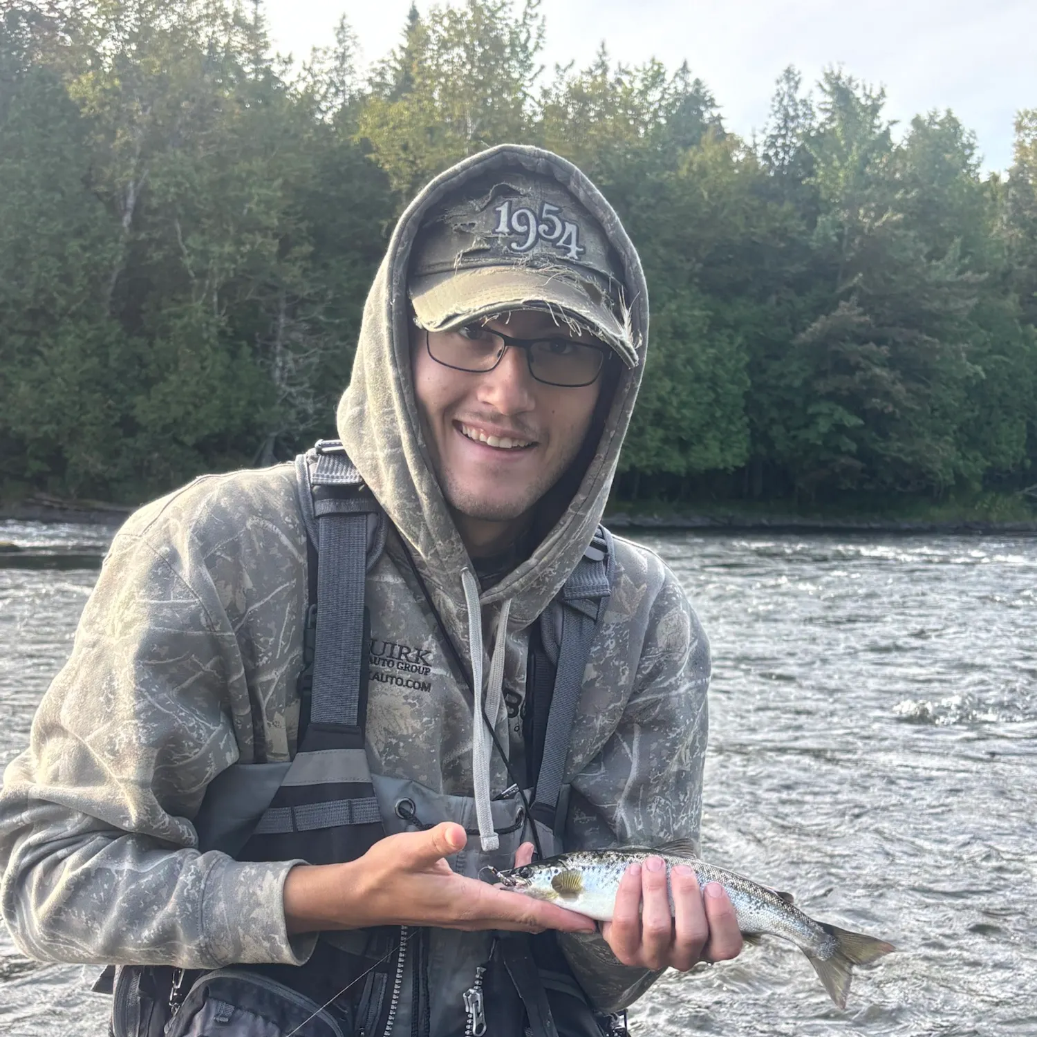 Landlocked atlantic salmon caught on Fishbrain