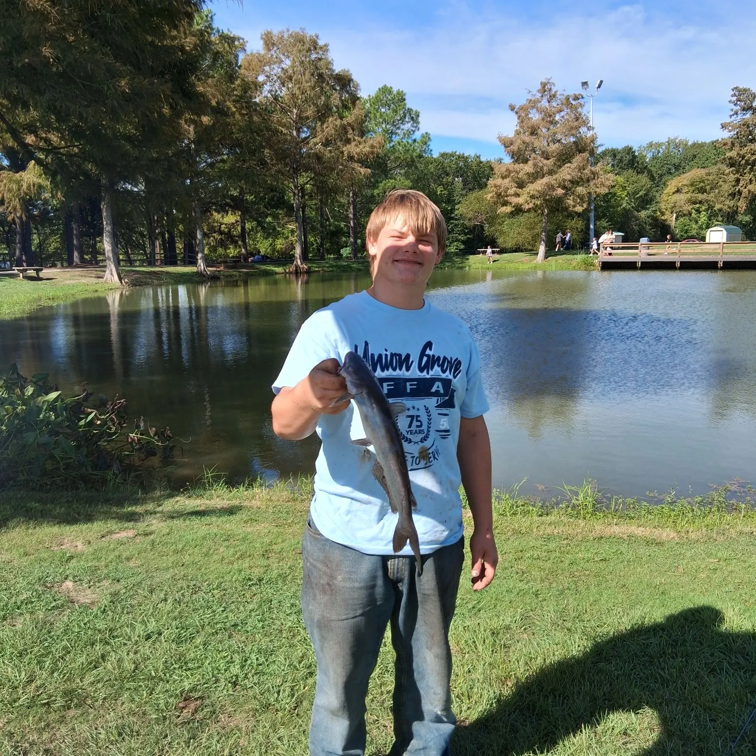 Channel catfish caught on Fishbrain