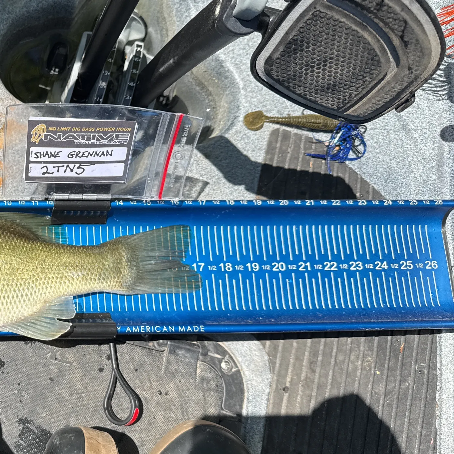 recently logged catches