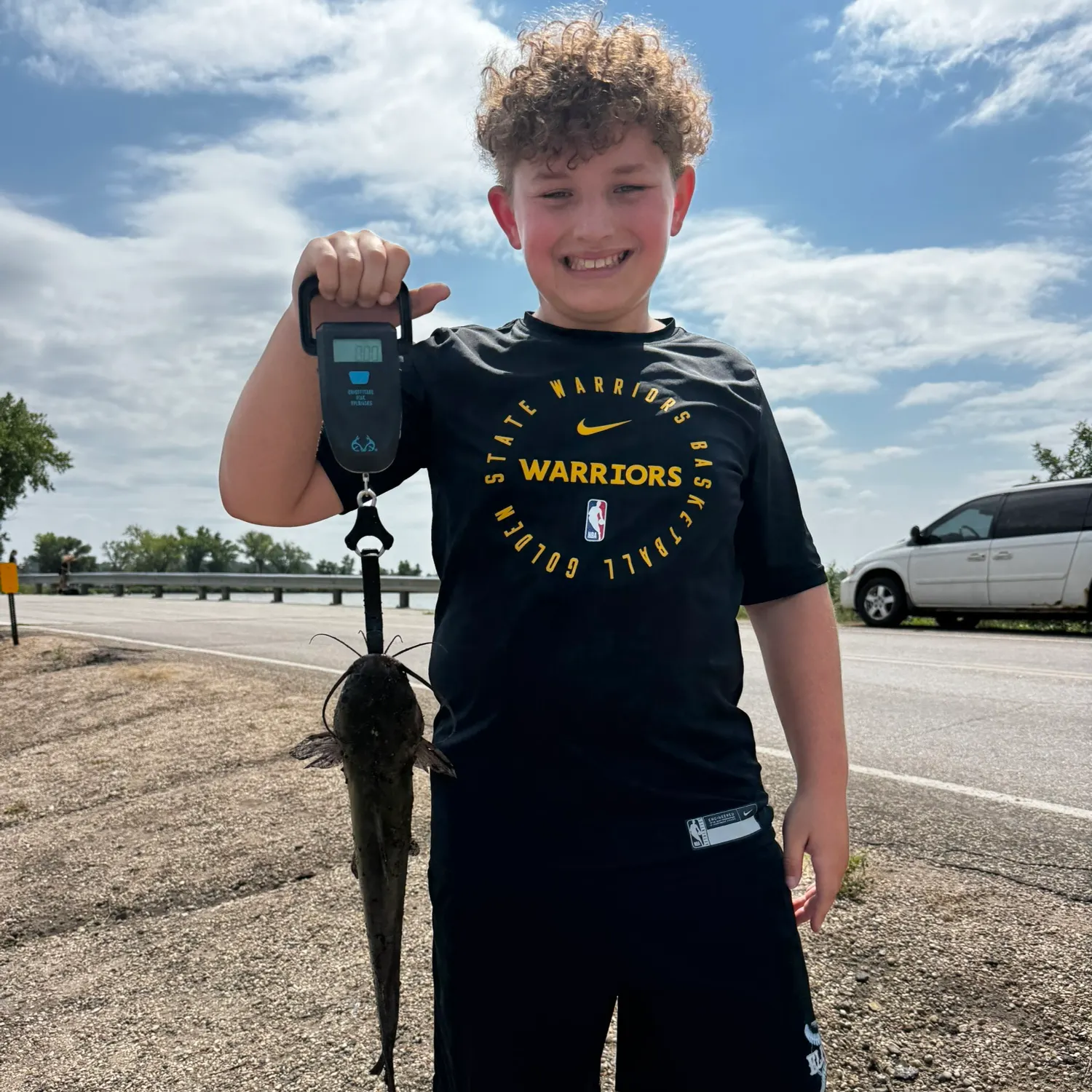 Channel catfish caught on Fishbrain