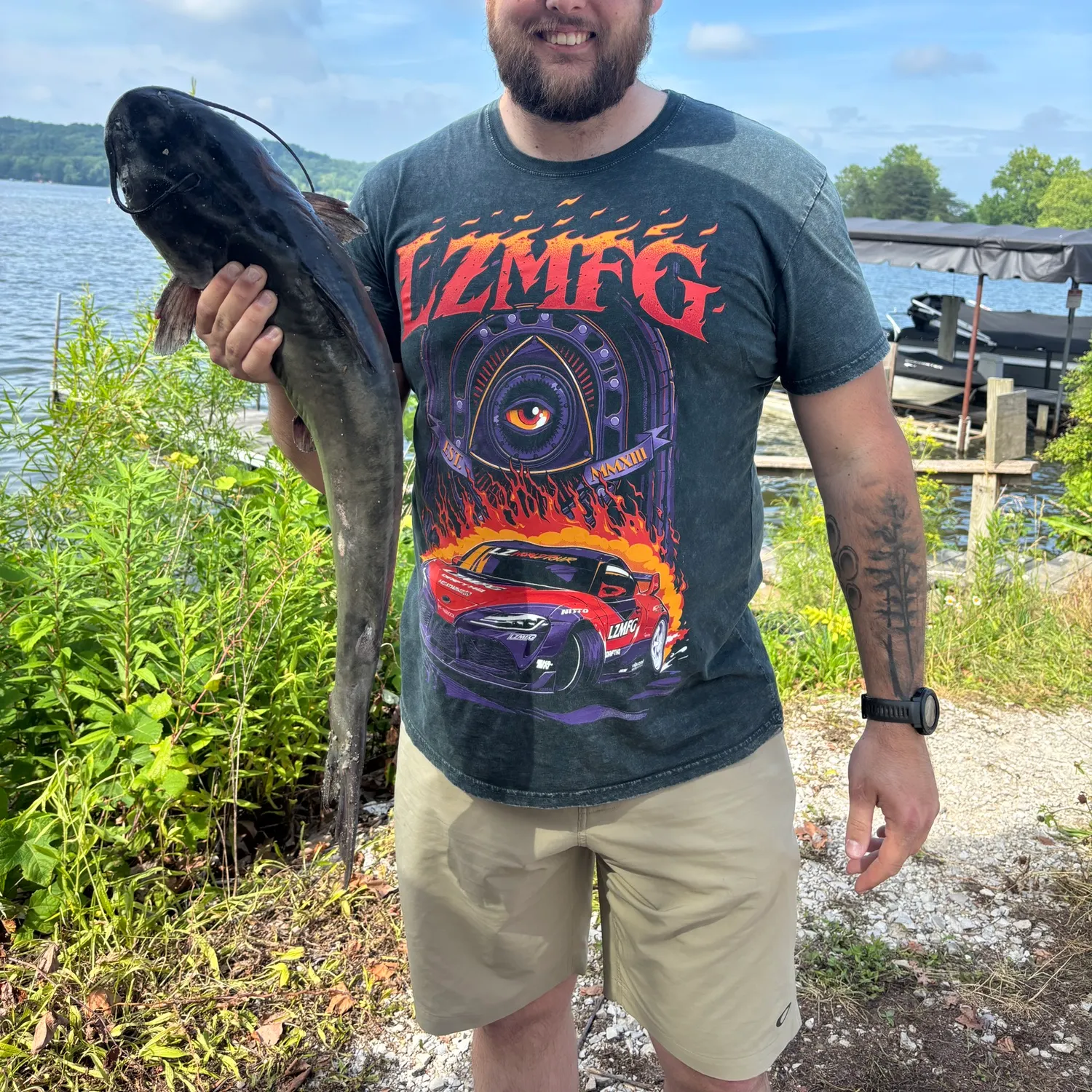 recently logged catches