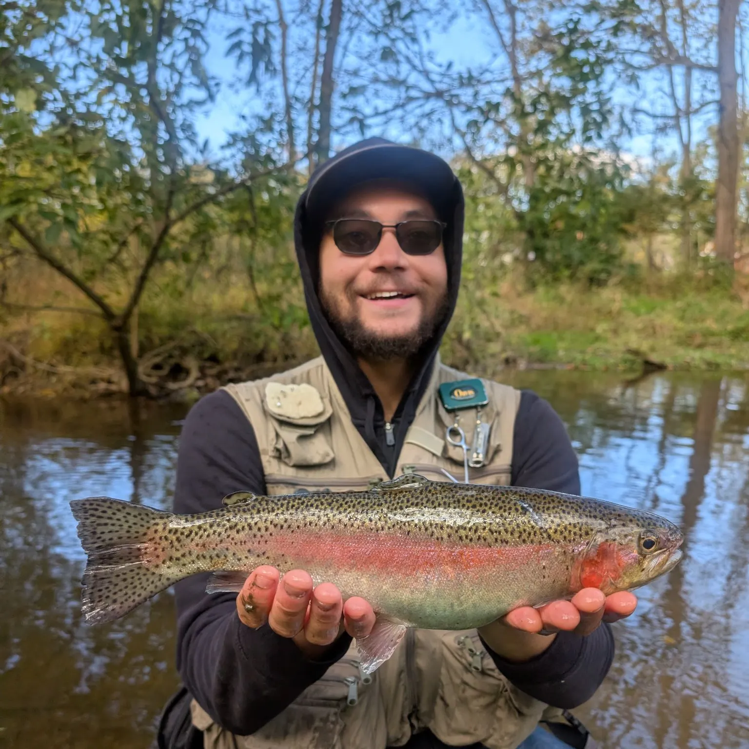 Rainbow trout caught on Fishbrain