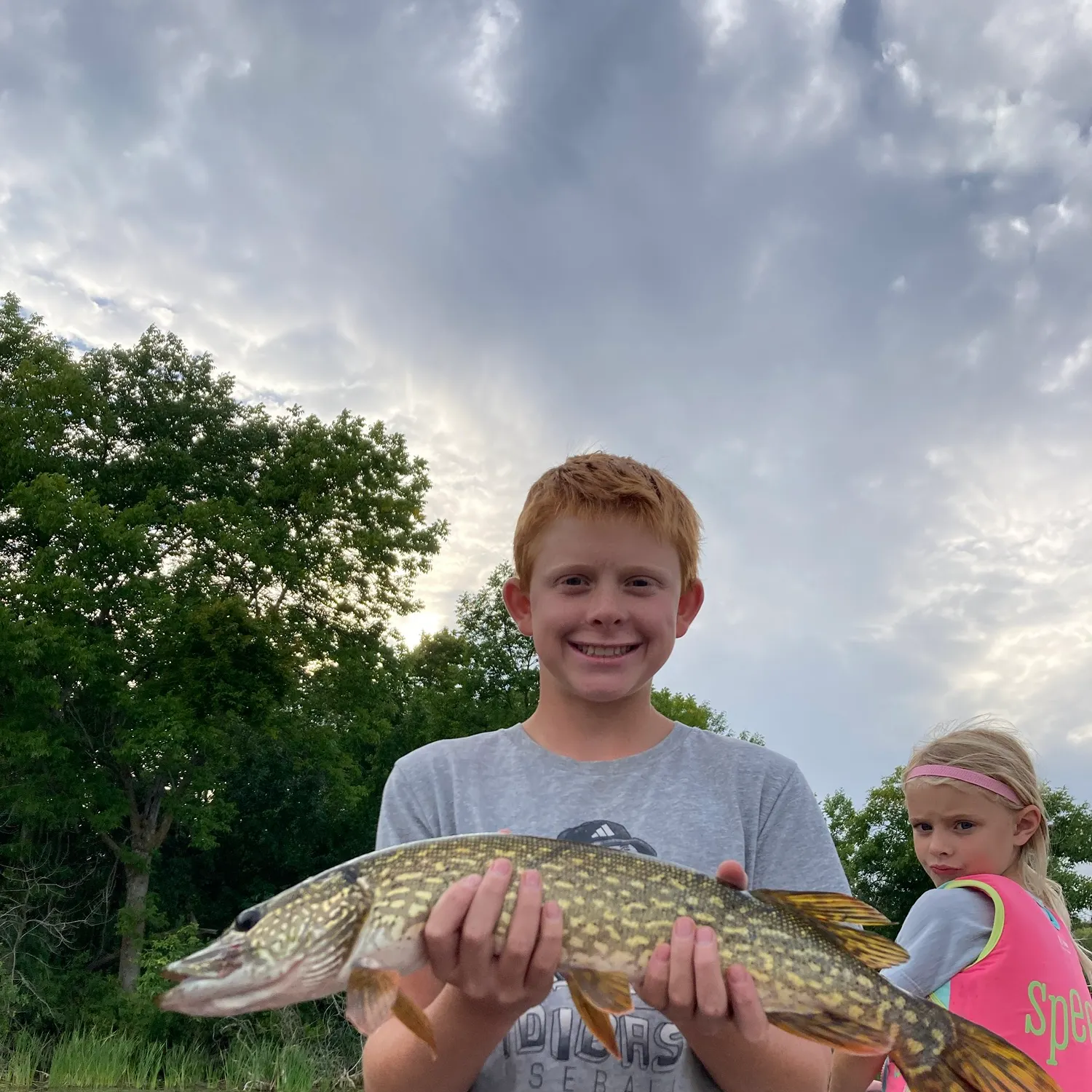 Northern pike caught on Fishbrain