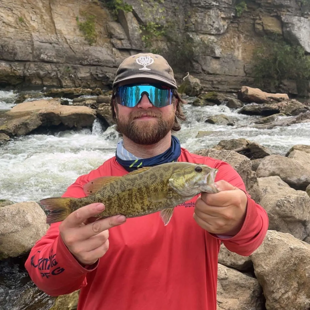 Smallmouth bass caught on Fishbrain
