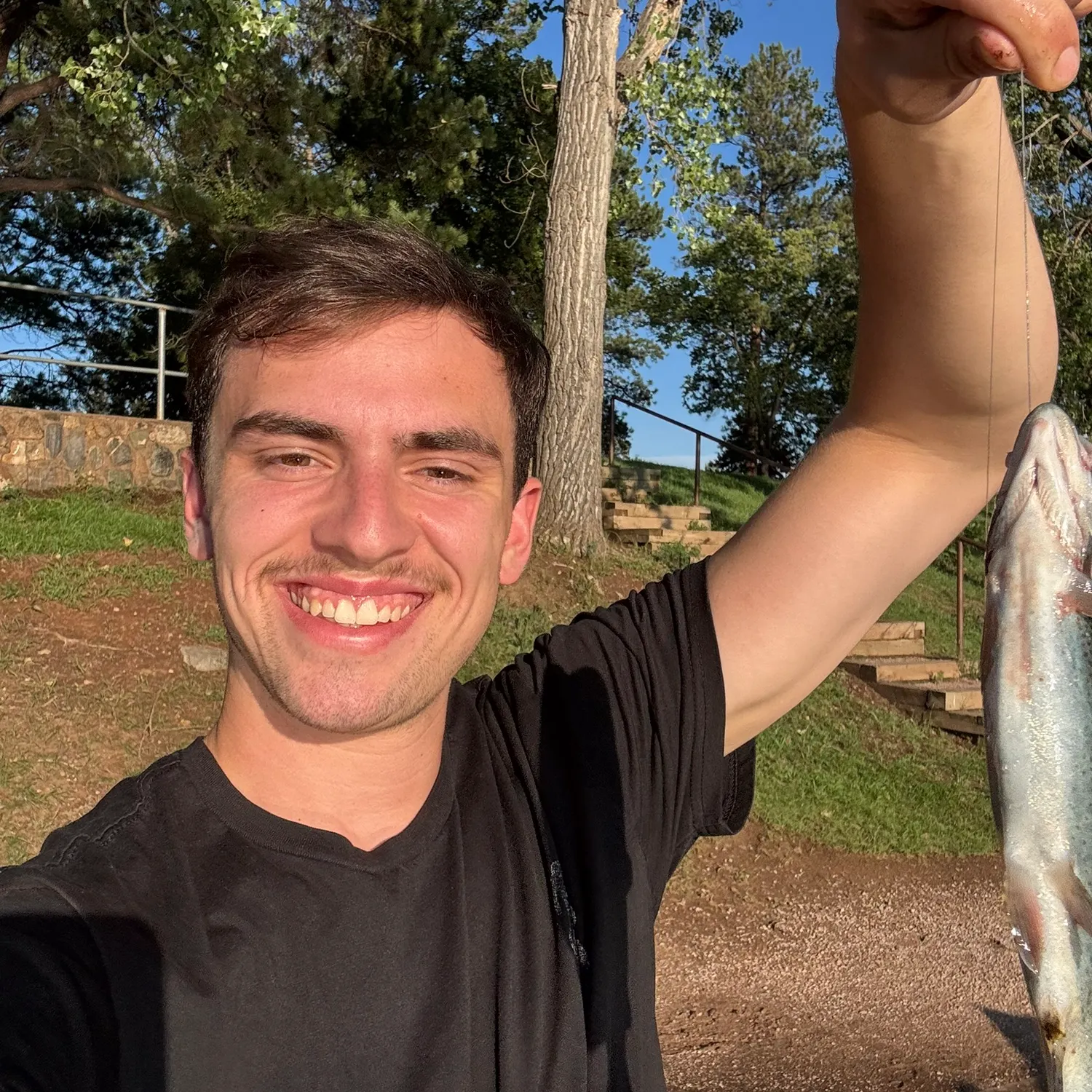 Rainbow trout caught on Fishbrain