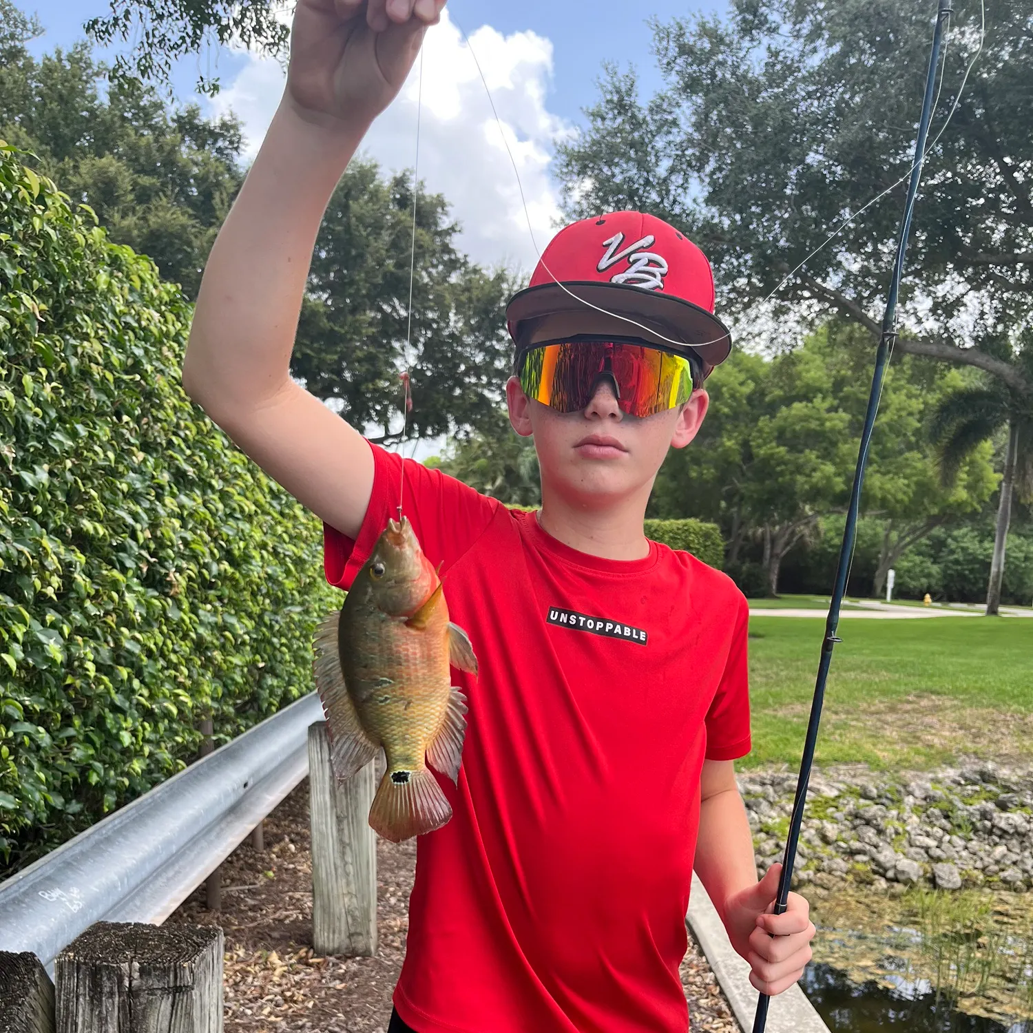 recently logged catches