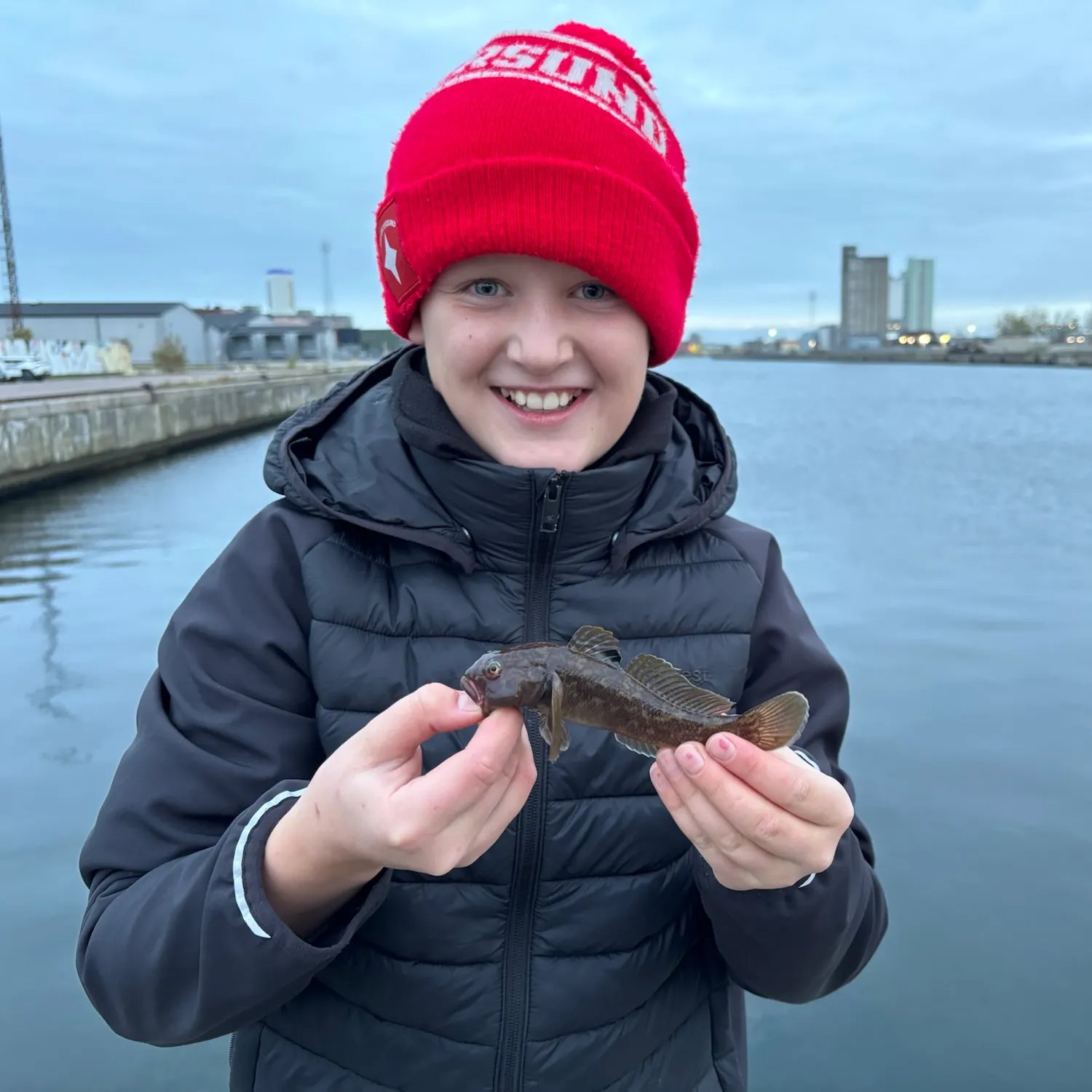 Round goby caught on Fishbrain