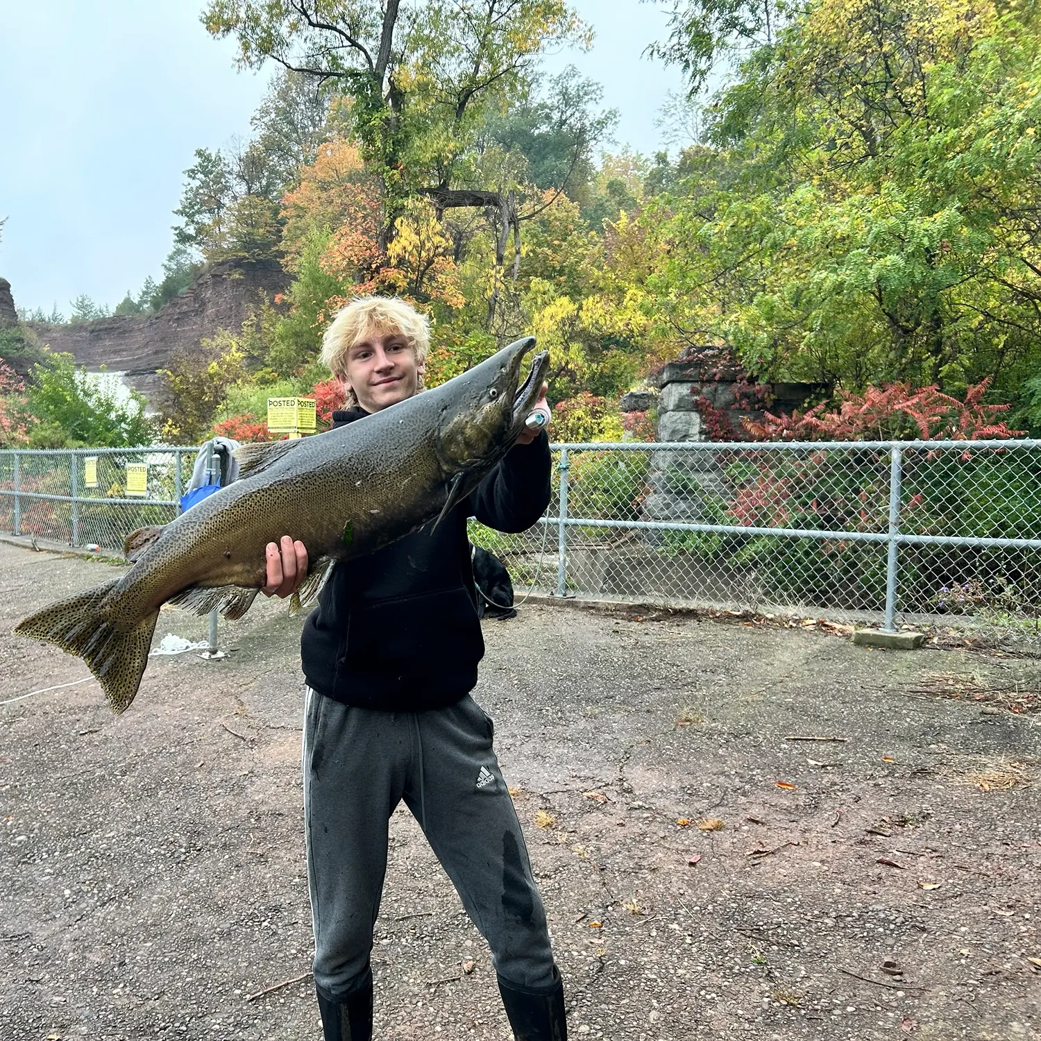 Chinook salmon caught on Fishbrain