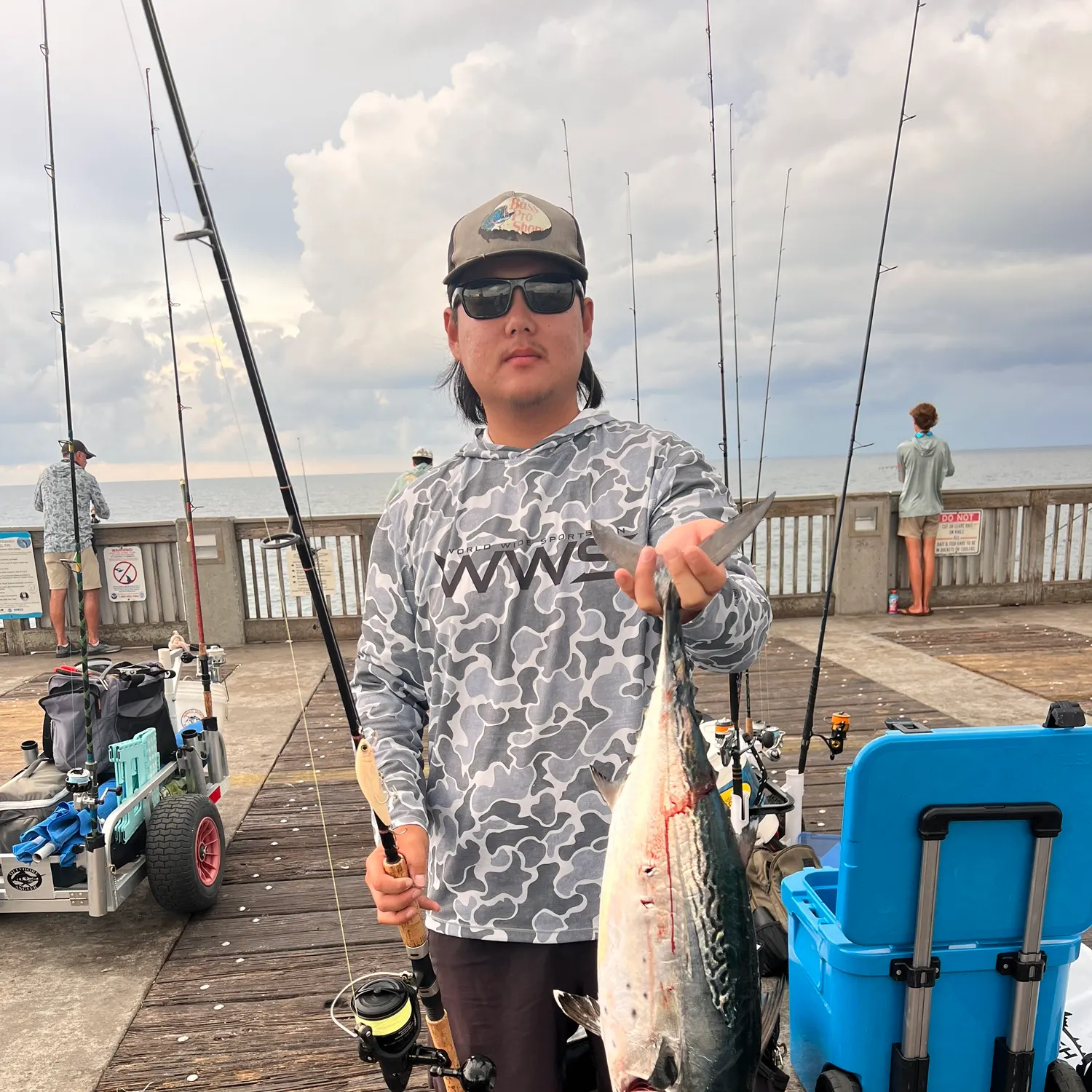 recently logged catches