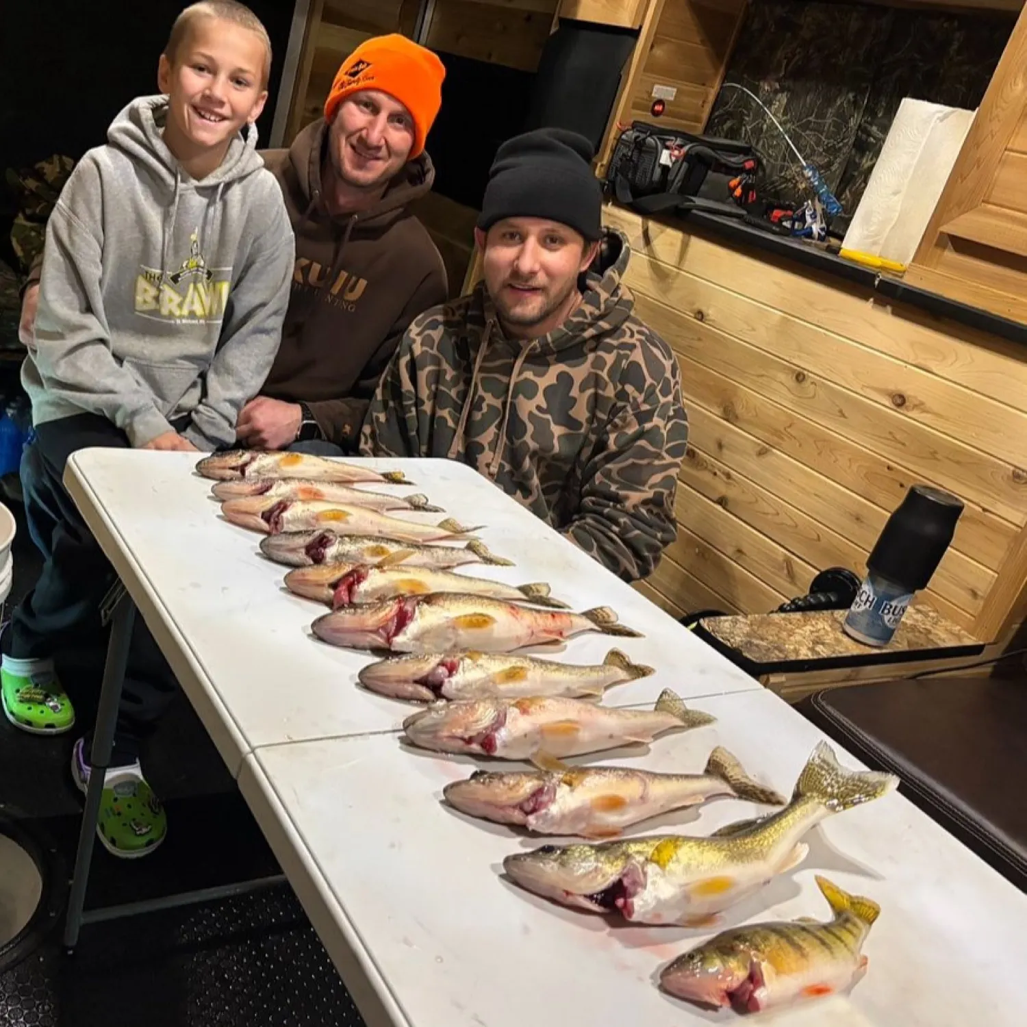 recently logged catches