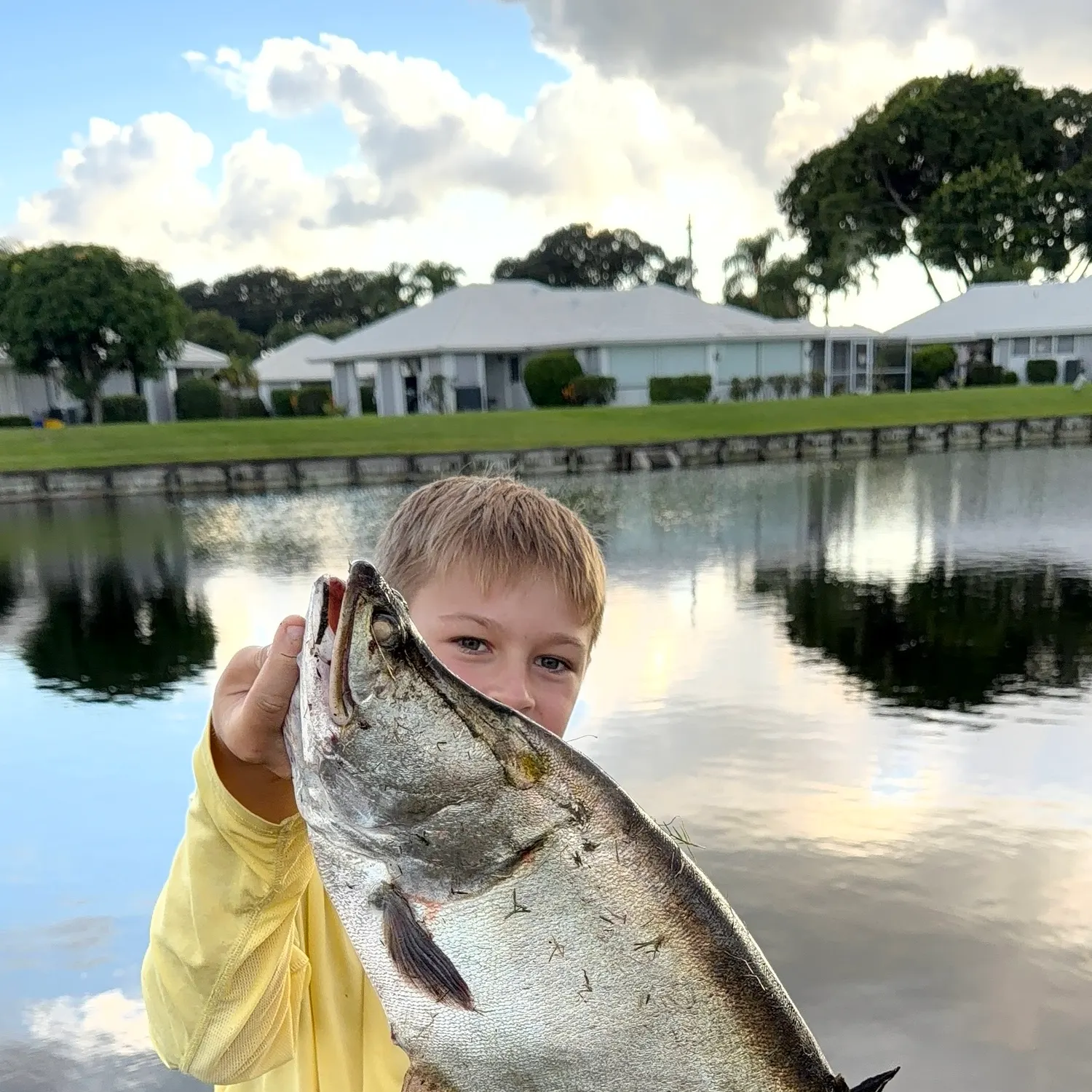 Clown knifefish caught on Fishbrain
