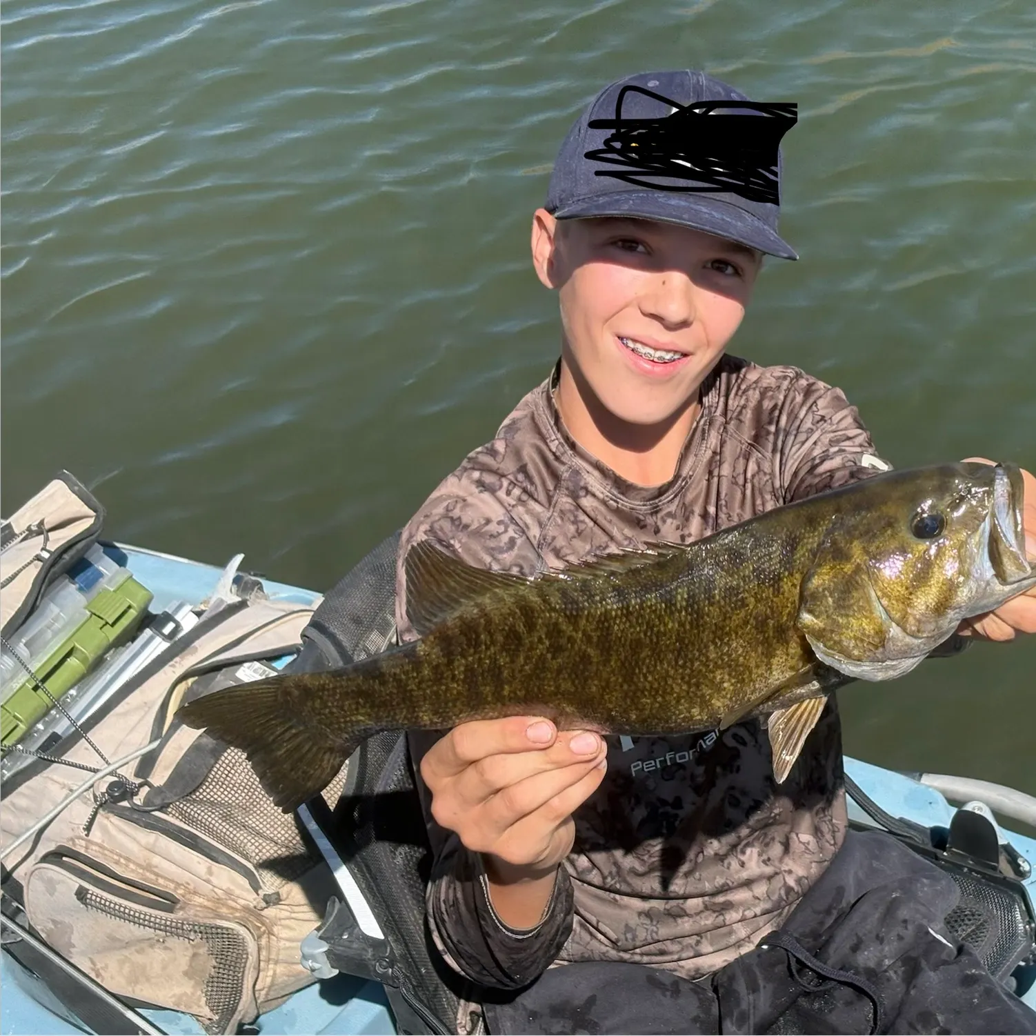 Smallmouth bass caught on Fishbrain