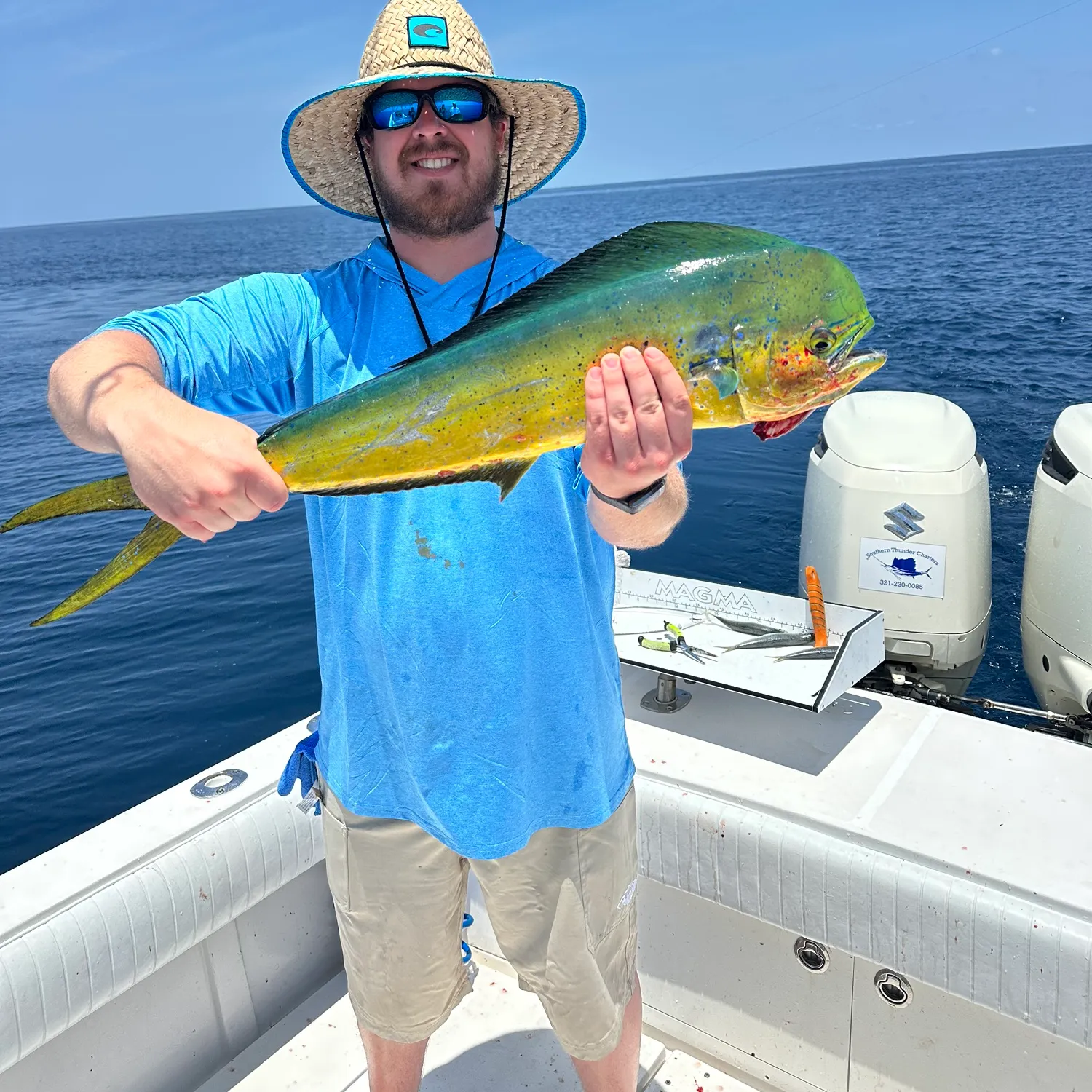 The most recent Common dolphinfish catches on Fishbrain