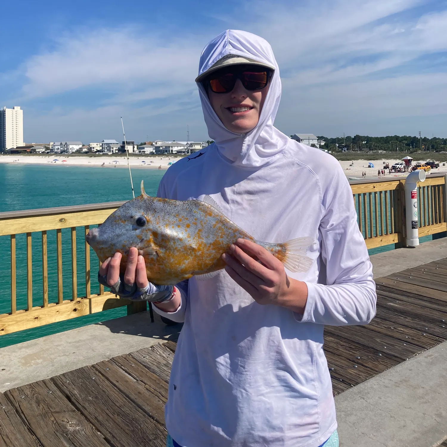 The most recent Orange filefish catches on Fishbrain