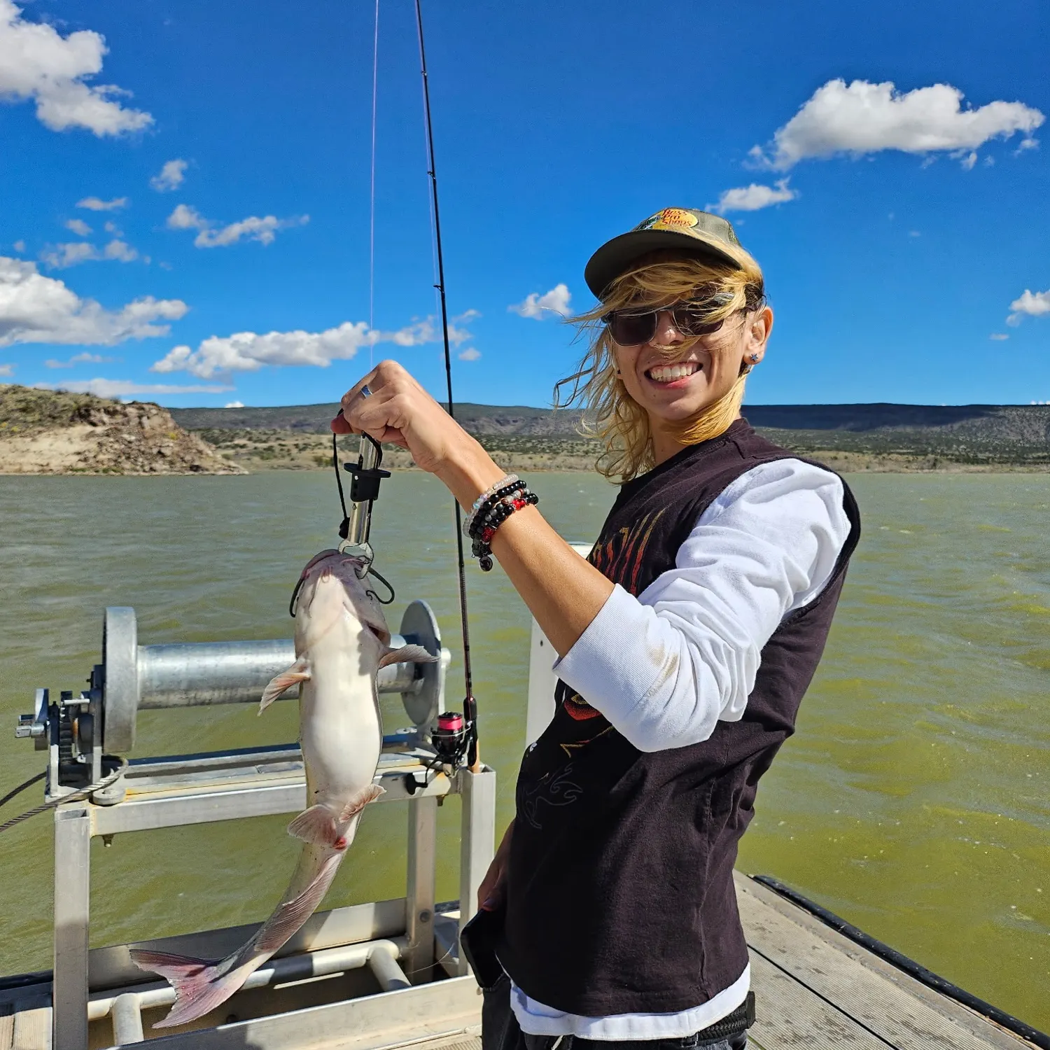 Channel catfish caught on Fishbrain