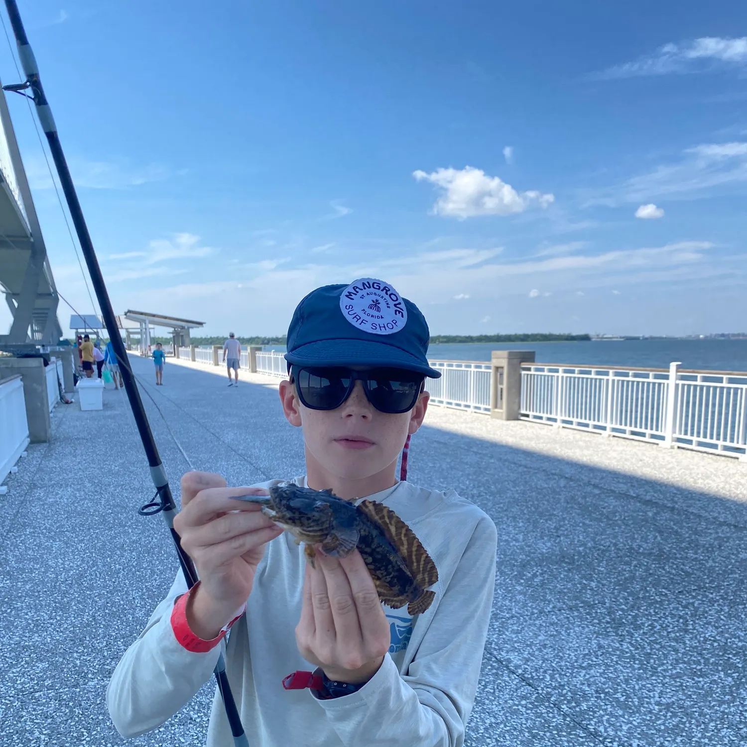 Oyster toadfish caught on Fishbrain