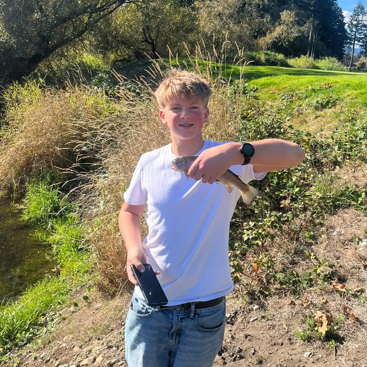 Rainbow trout caught on Fishbrain