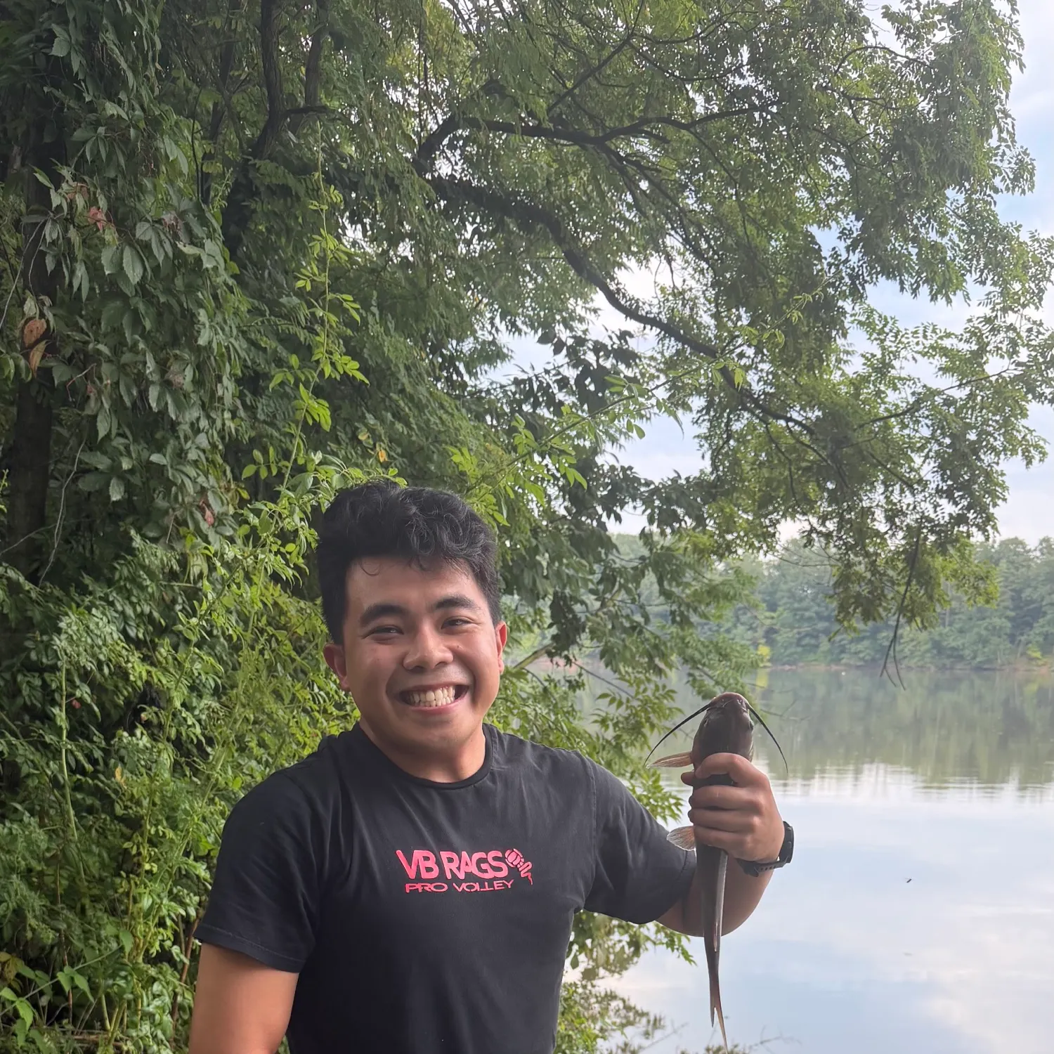 Channel catfish caught on Fishbrain