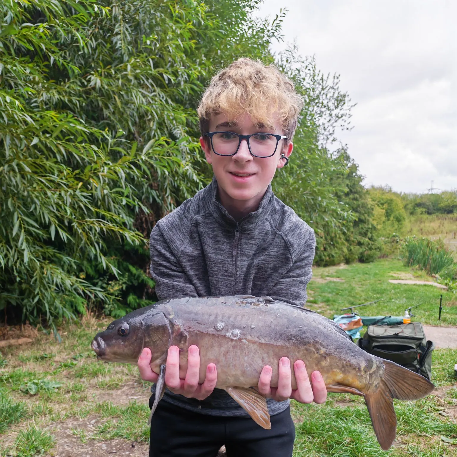 Mirror carp caught on Fishbrain