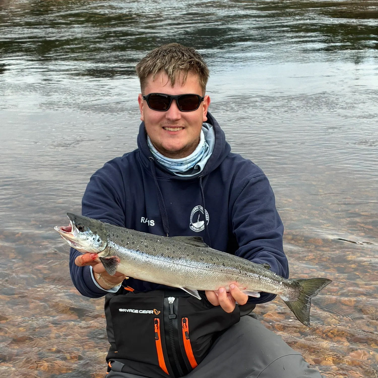 Atlantic salmon caught on Fishbrain