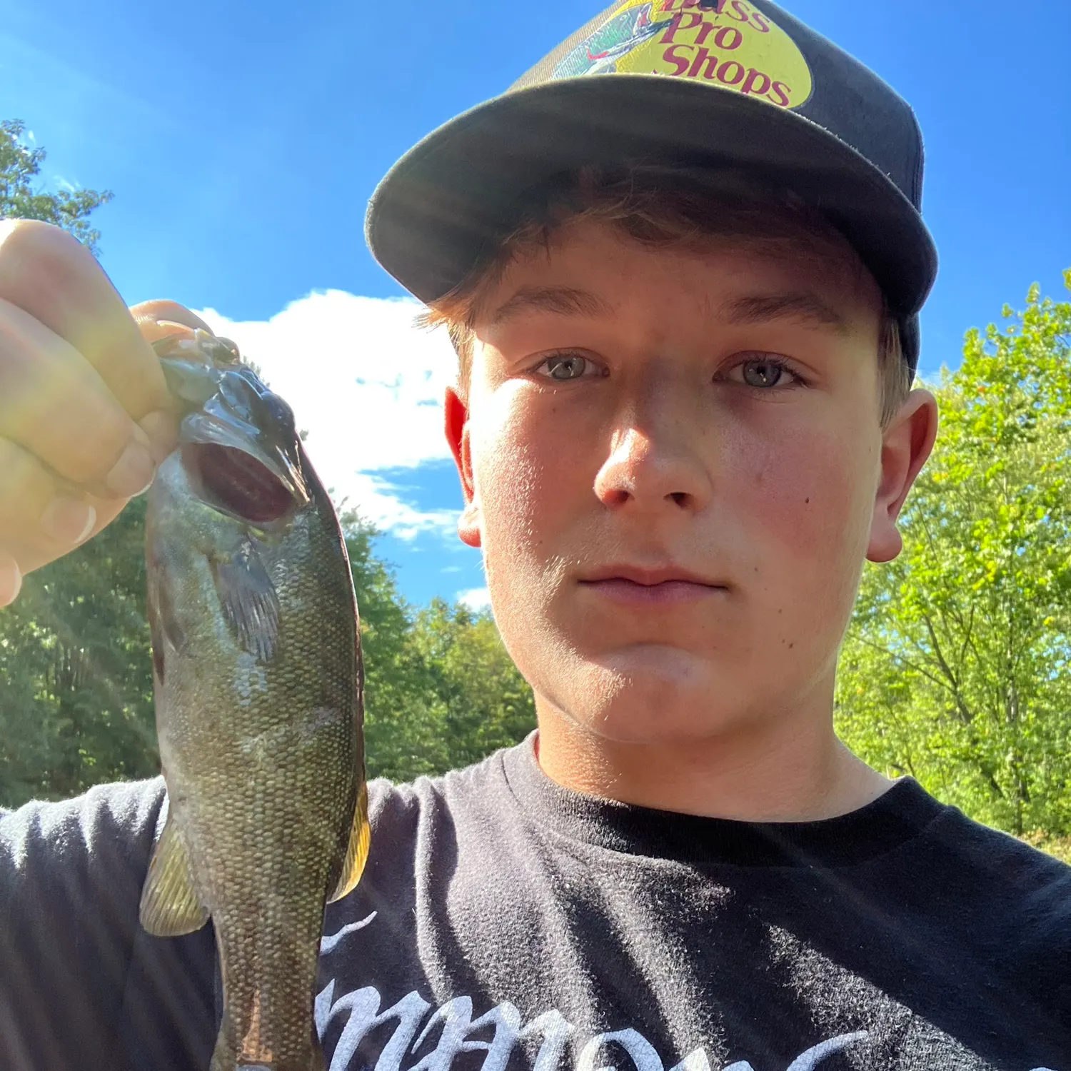 Smallmouth bass caught on Fishbrain