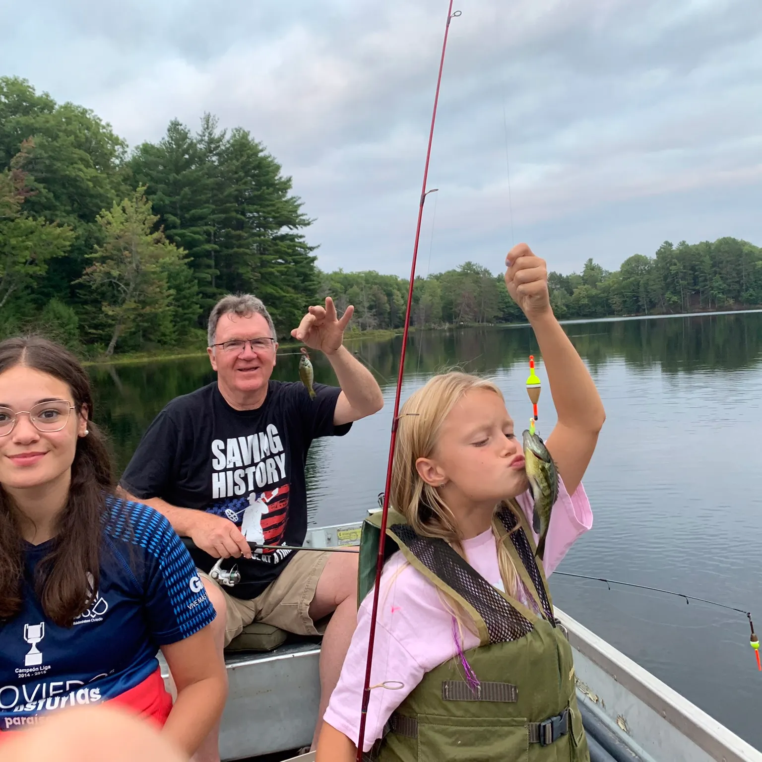 recently logged catches