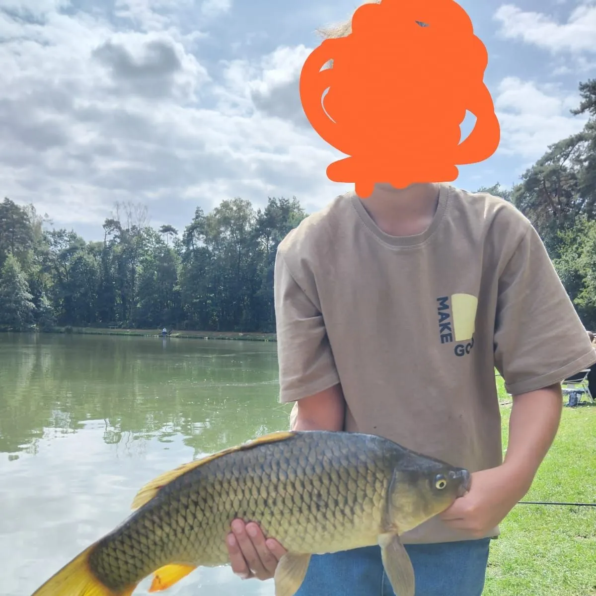Common carp caught on Fishbrain