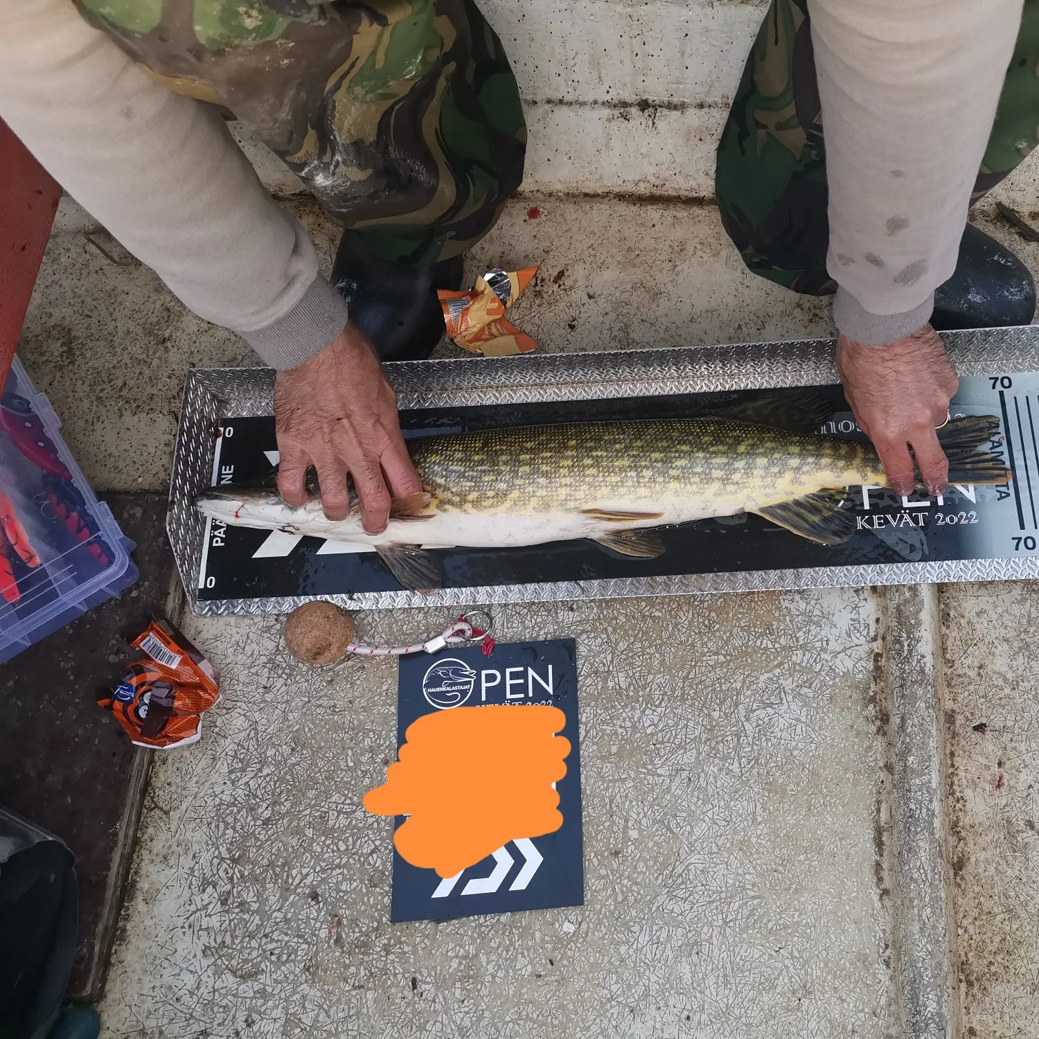 recently logged catches