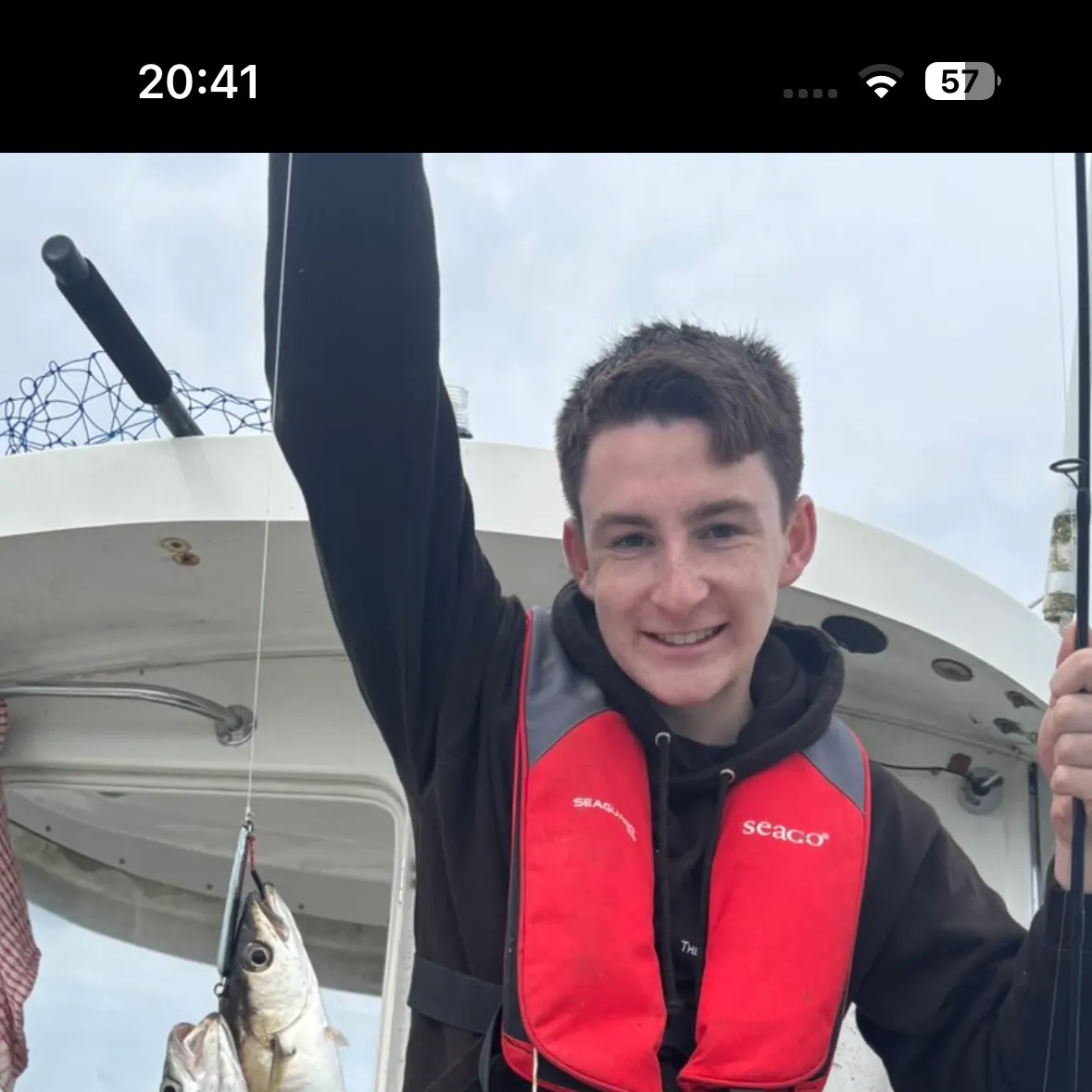 recently logged catches