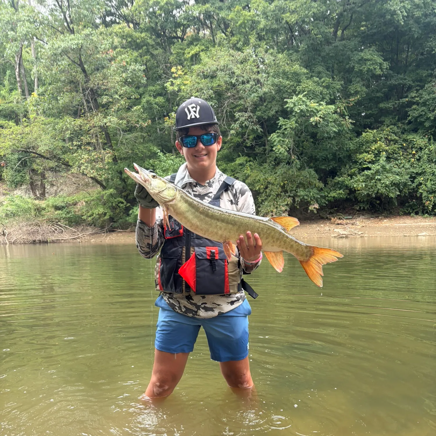 Muskie caught on Fishbrain