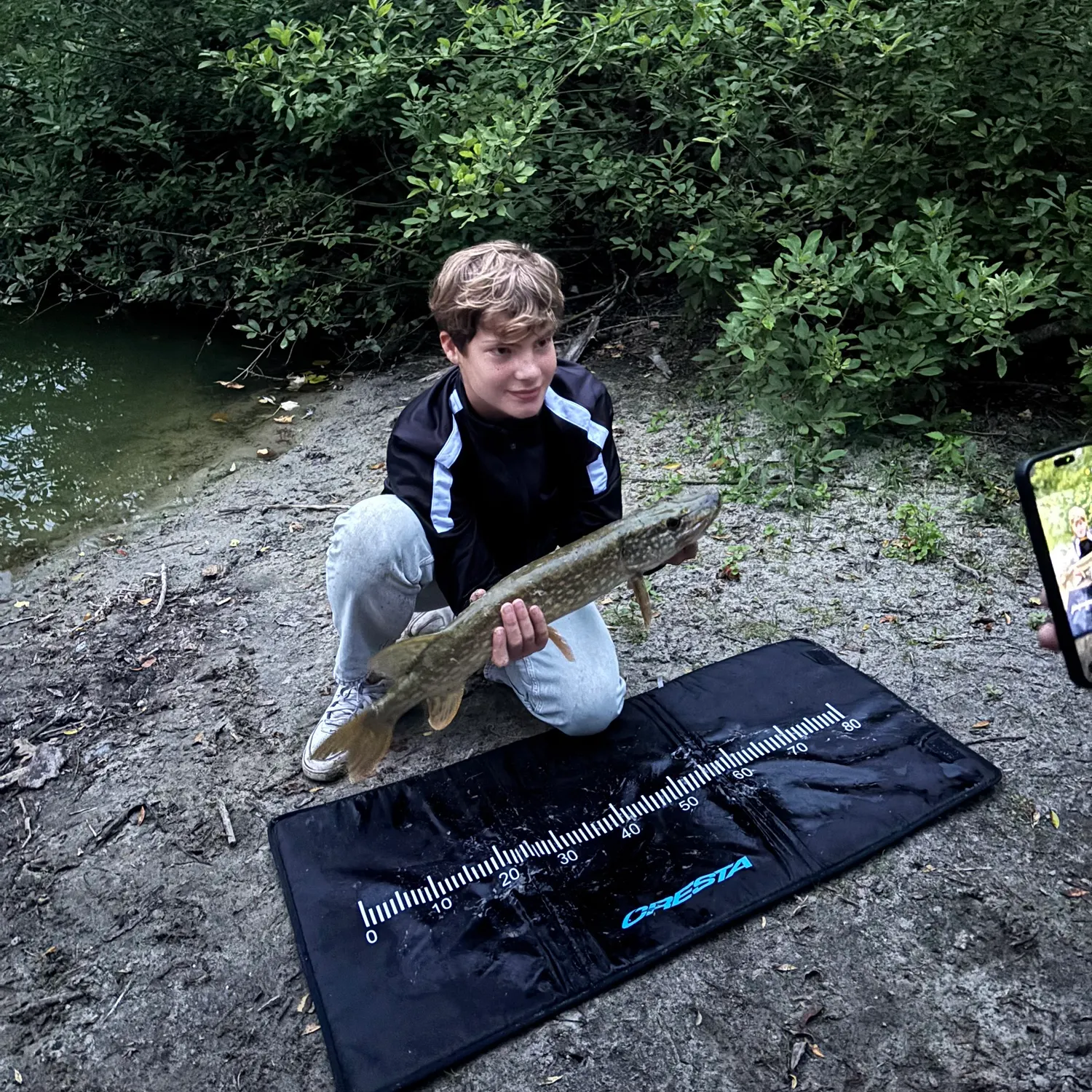 recently logged catches