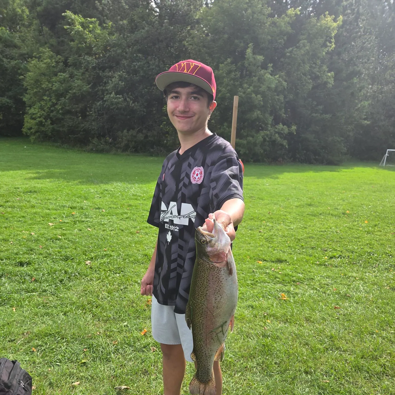 Rainbow trout caught on Fishbrain
