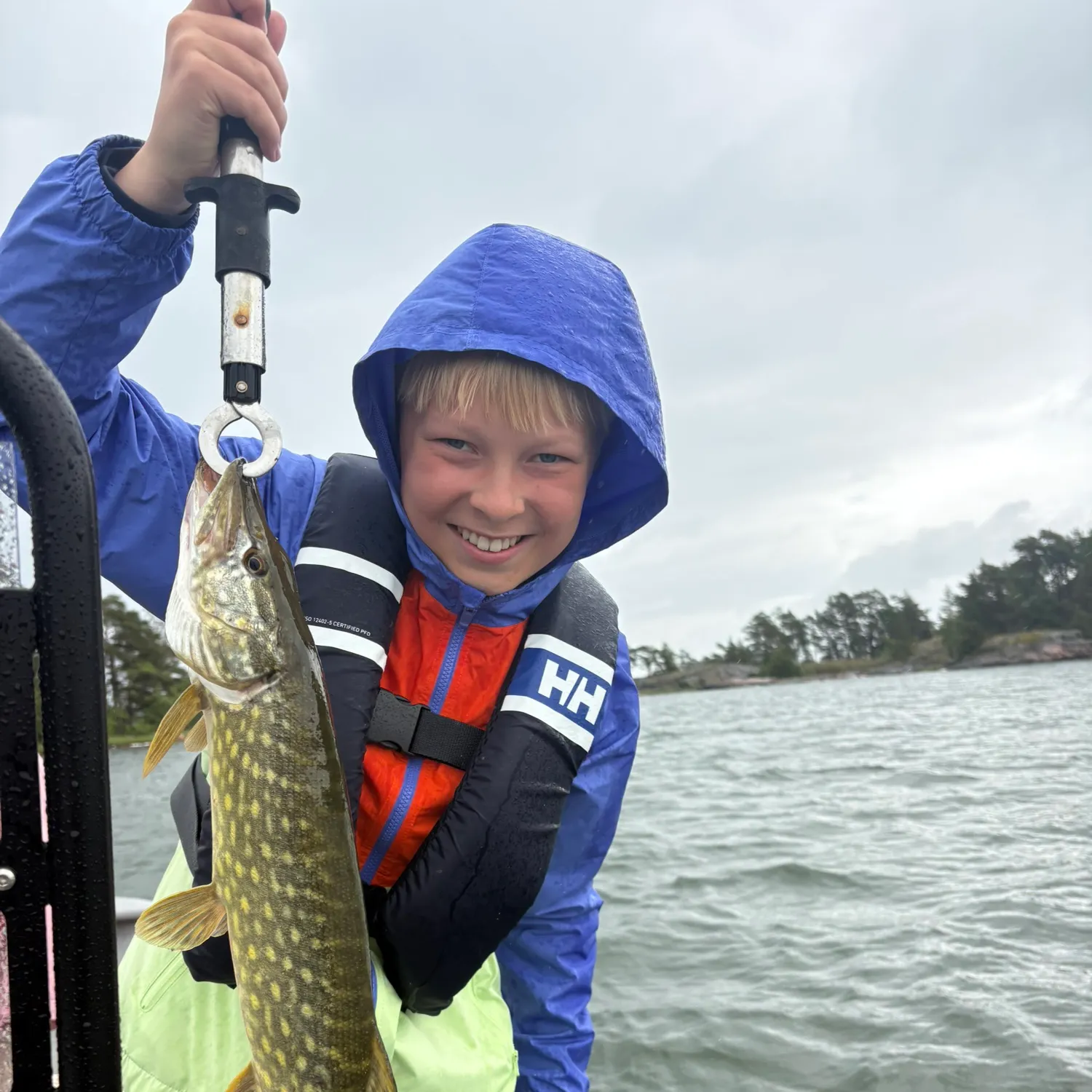 Northern pike caught on Fishbrain