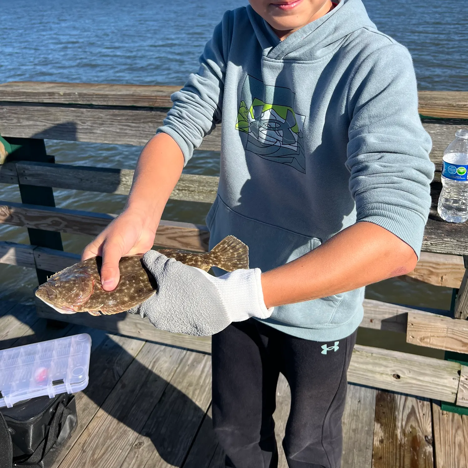 Summer flounder caught on Fishbrain