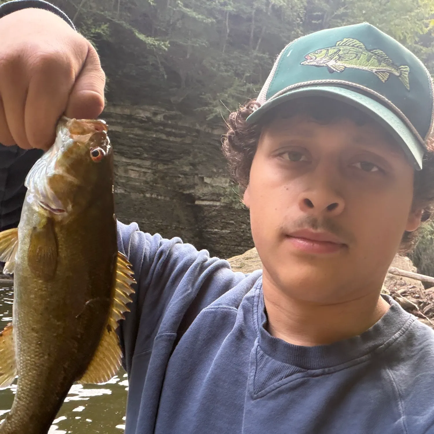 Smallmouth bass caught on Fishbrain