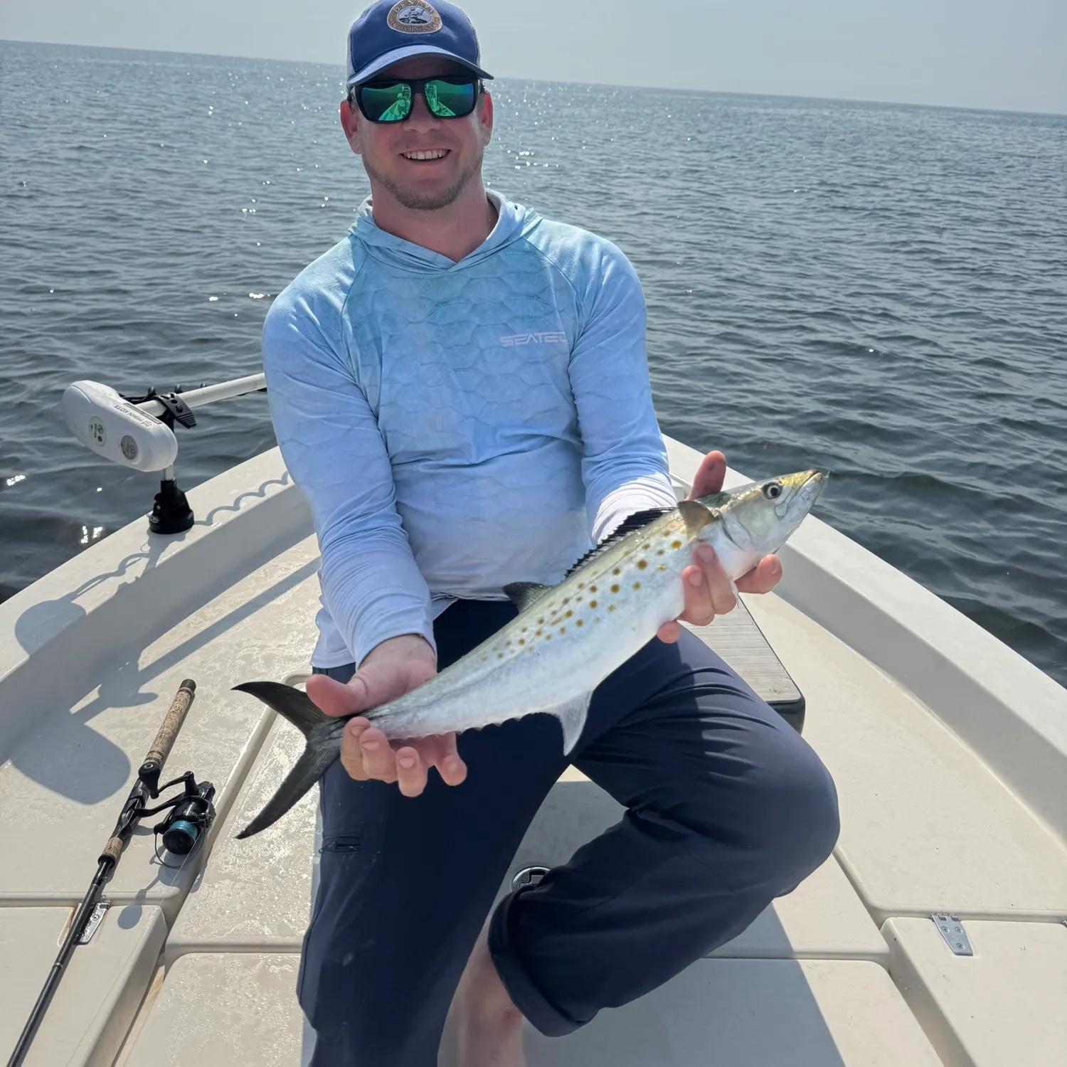 Spanish mackerel caught on Fishbrain