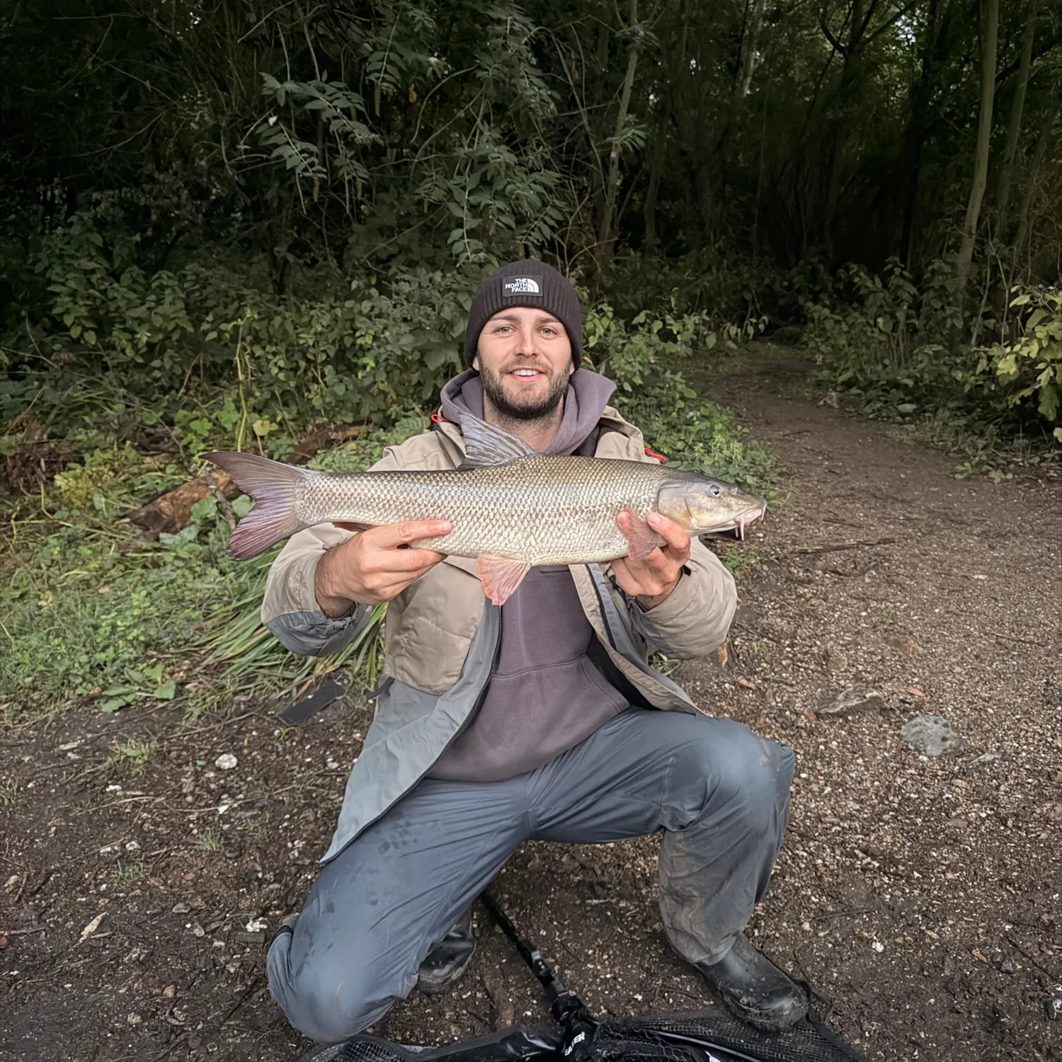 Common barbel caught on Fishbrain