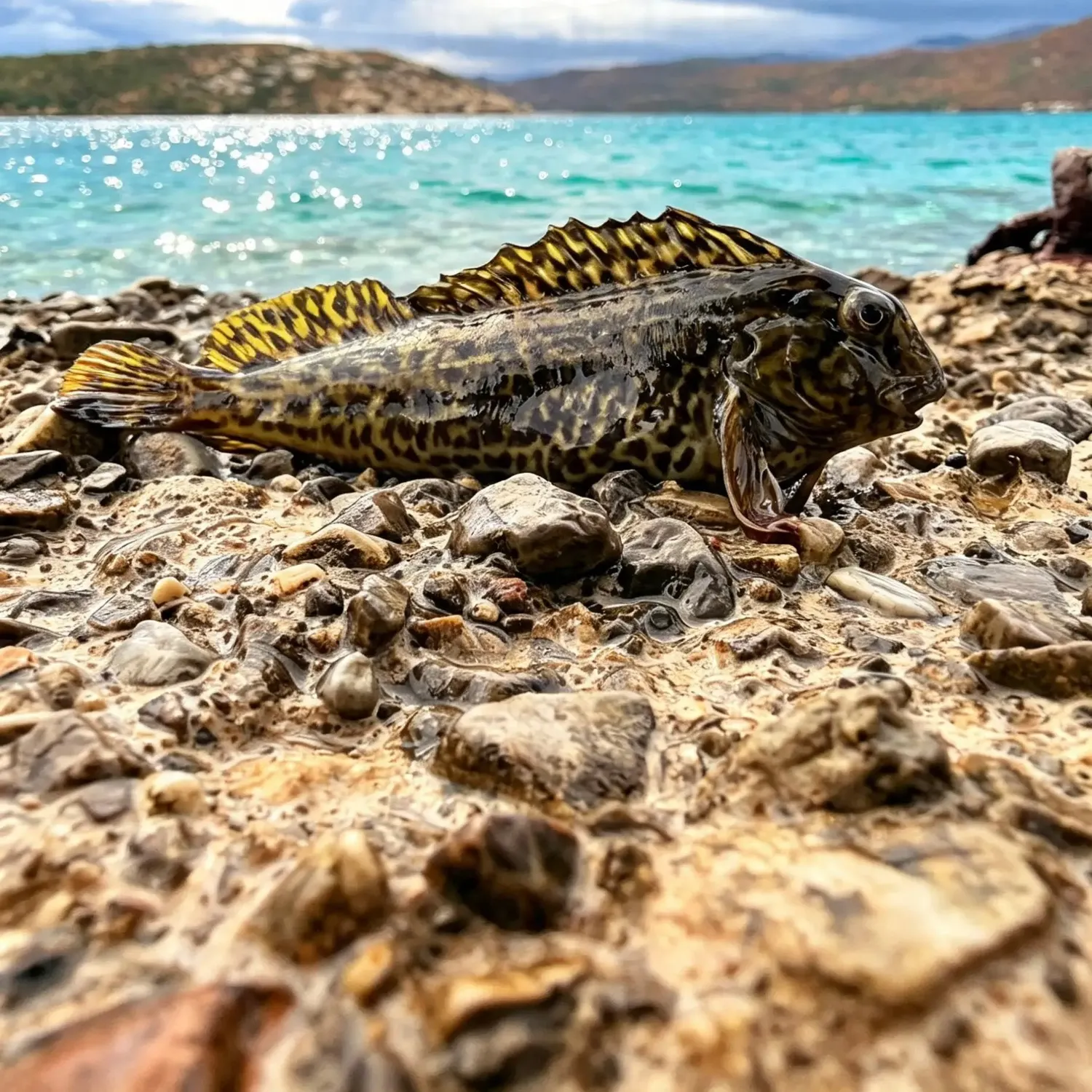 Rusty blenny caught on Fishbrain
