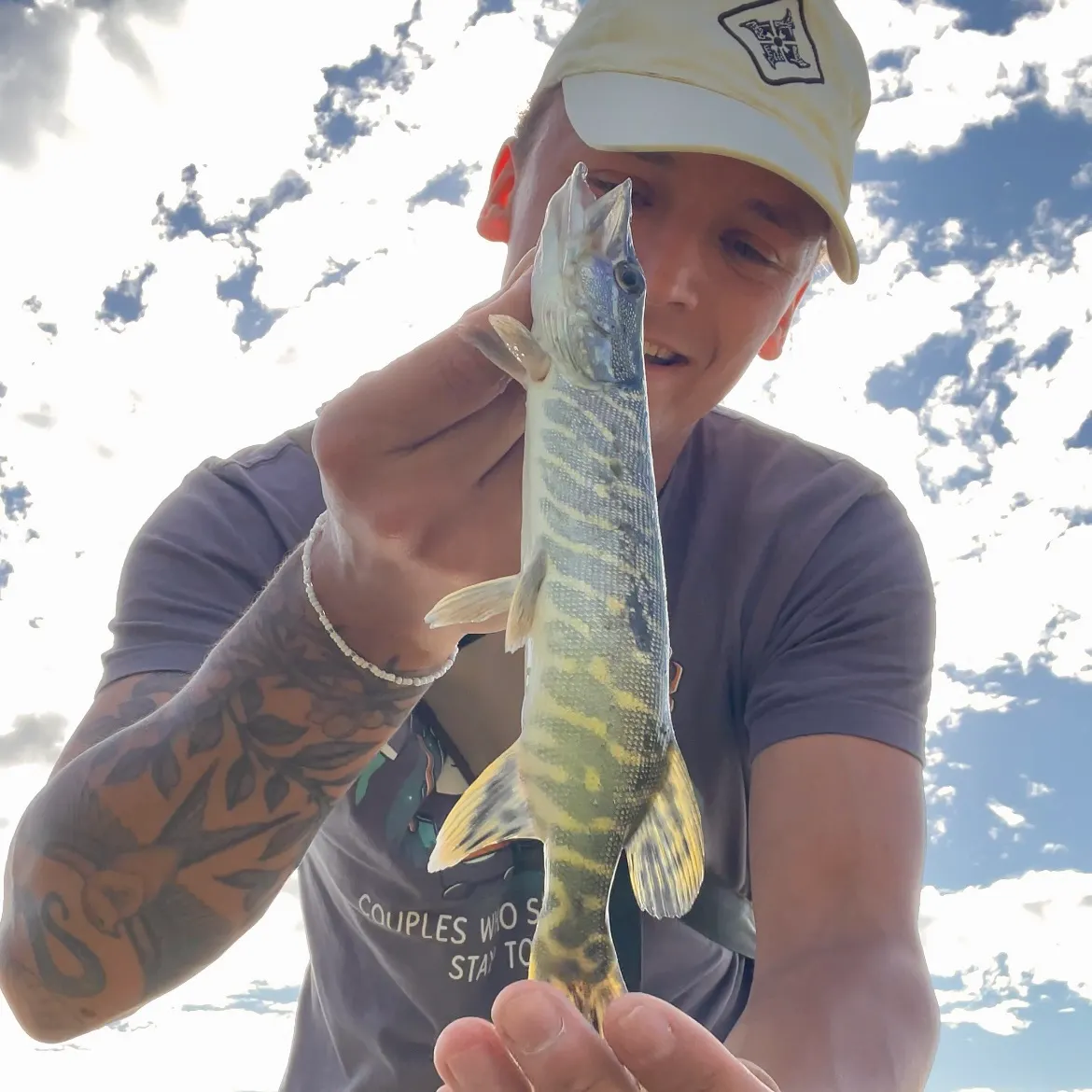 Northern pike caught on Fishbrain